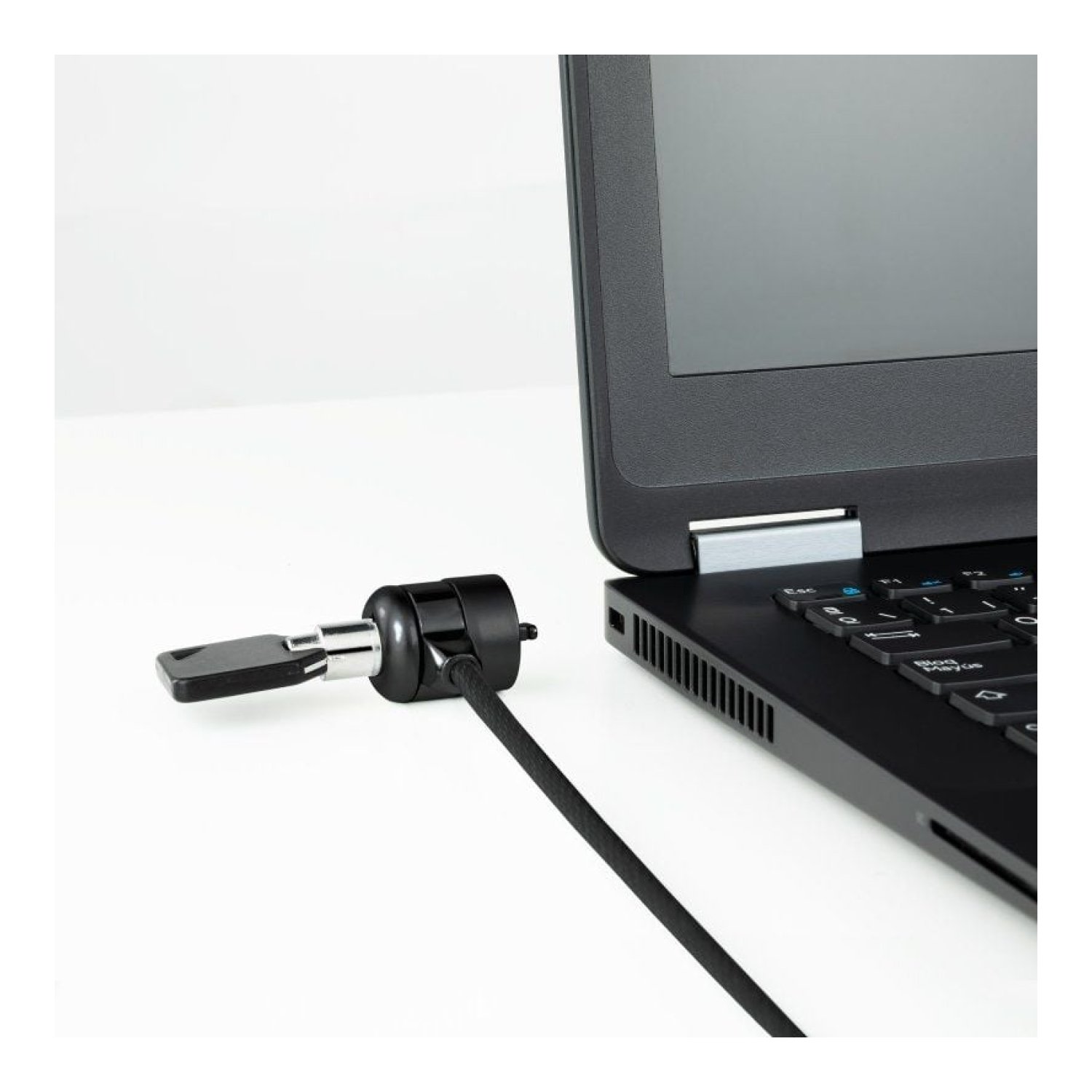 TooQ Cable de Seguridad para Portátiles · 1,5m · Candado Keyed