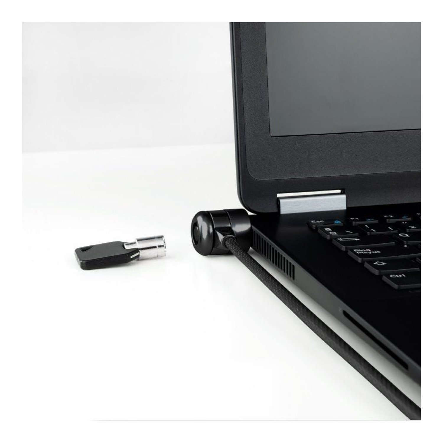 TooQ Cable de Seguridad para Portátiles · 1,5m · Candado Keyed