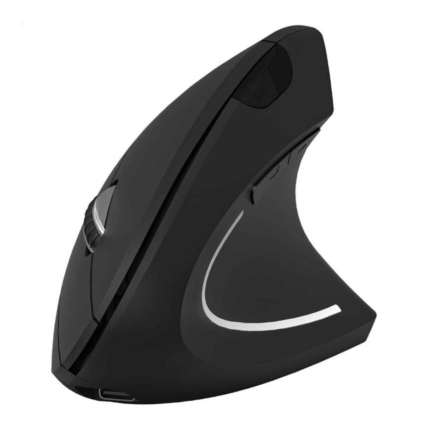 Subblim Glide Vertical Ergo · Ratón Inalámbrico · 1600 DPI · Batería Recargable · Negro