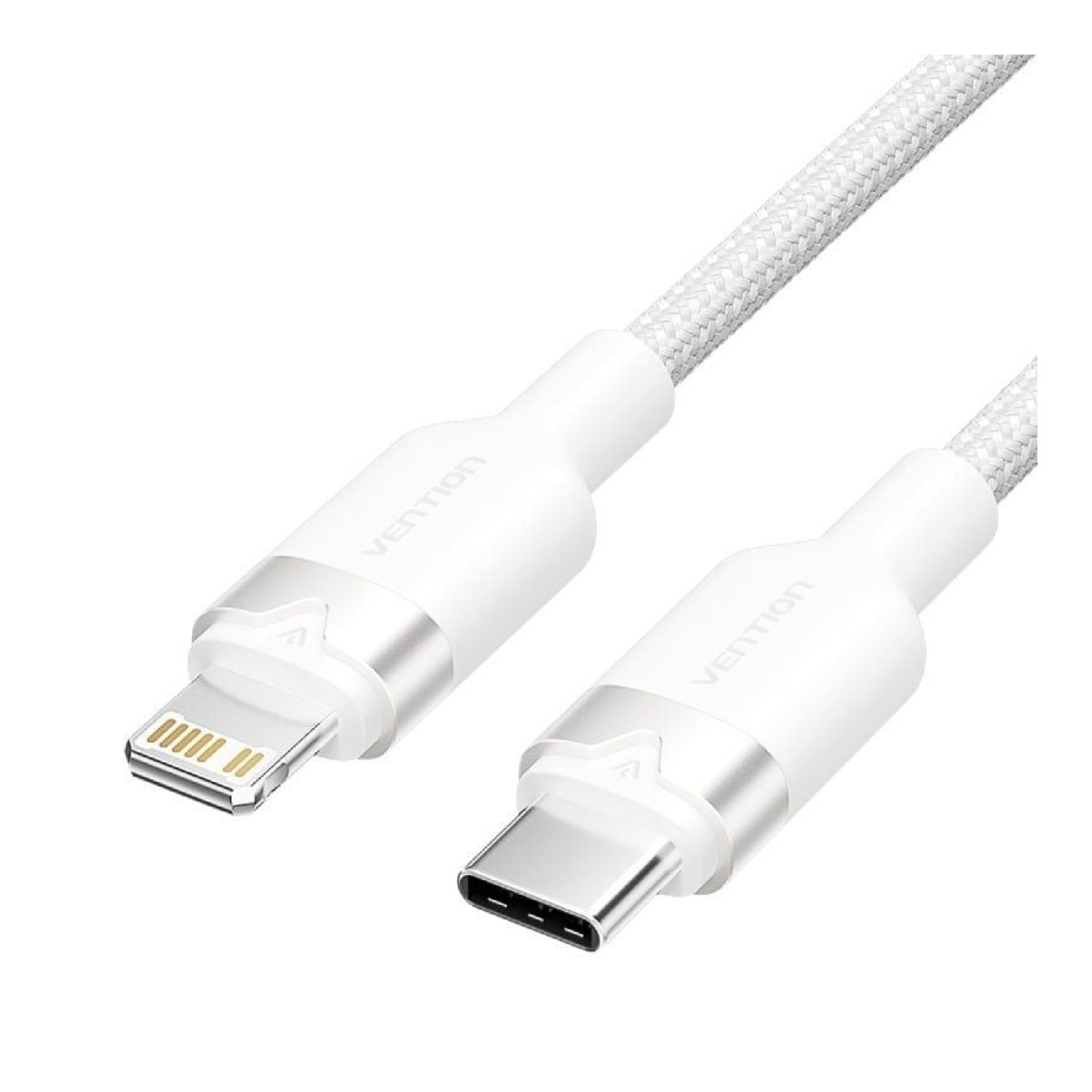 Vention Cable USB-C a Lightning · 2m · 27W · 480Mbps · Blanco