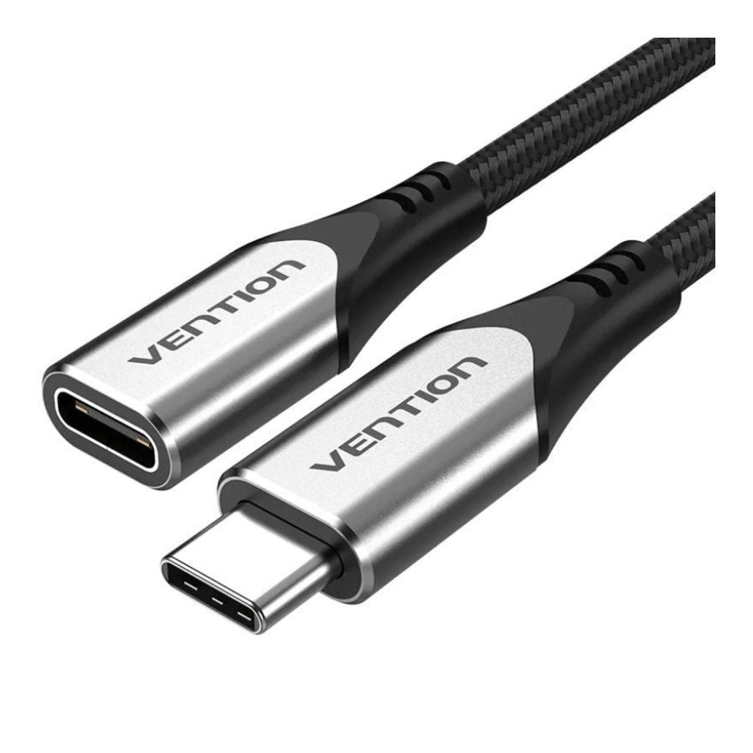 Vention Cable Alargador USB Tipo-C · 1m · 60W · 5Gbps · Gris