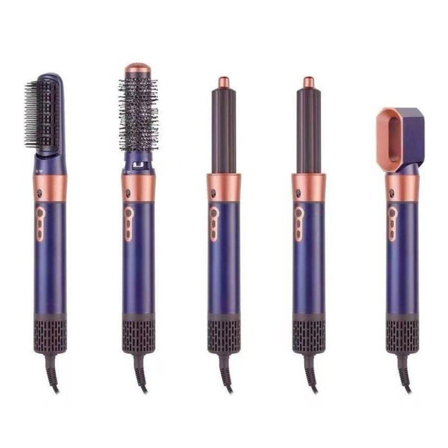 Princess Airstyler · Rizador y Secador 2 en 1 · Púrpura