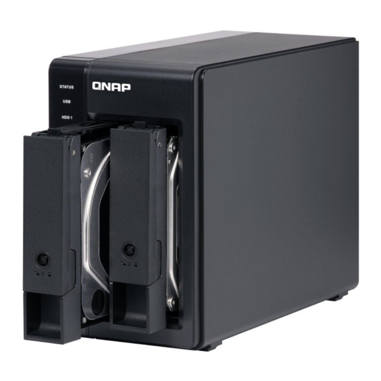 QNAP TR-002 · NAS Torre · 2 Bahías 3,5" y 2,5"