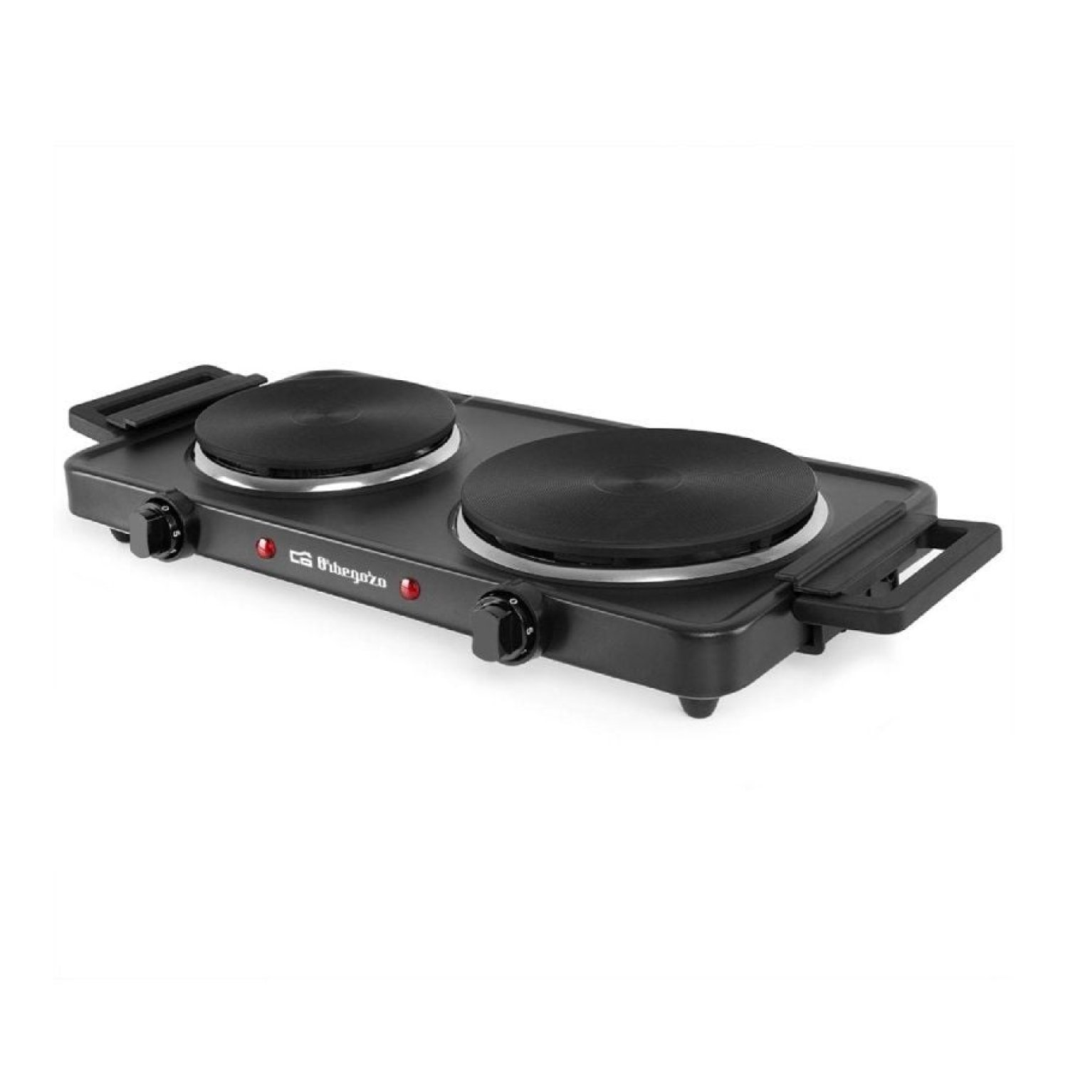 Orbegozo PE2855 · Cocina Eléctrica · 2 Placas · 155-185mm · 2500W