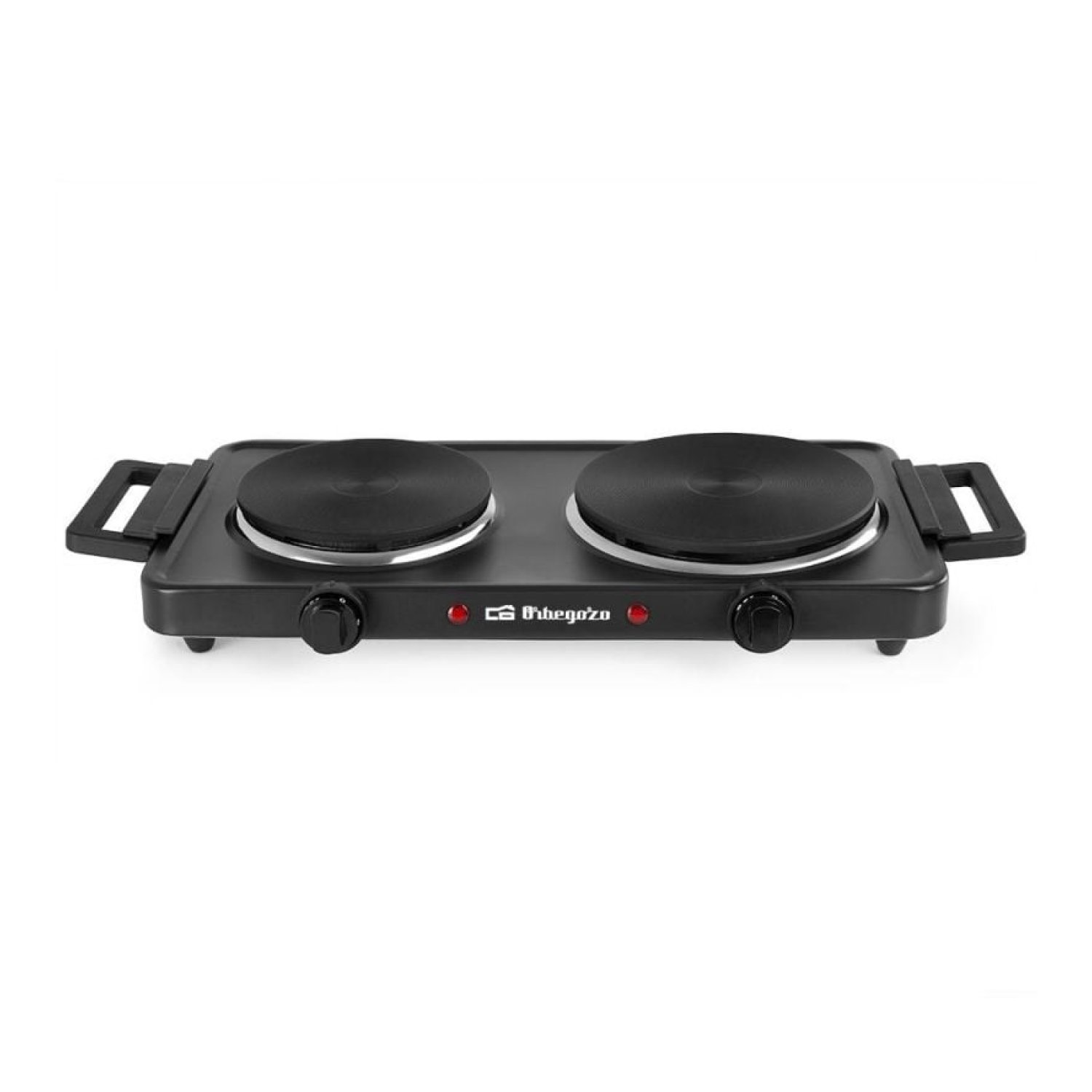 Orbegozo PE2855 · Cocina Eléctrica · 2 Placas · 155-185mm · 2500W