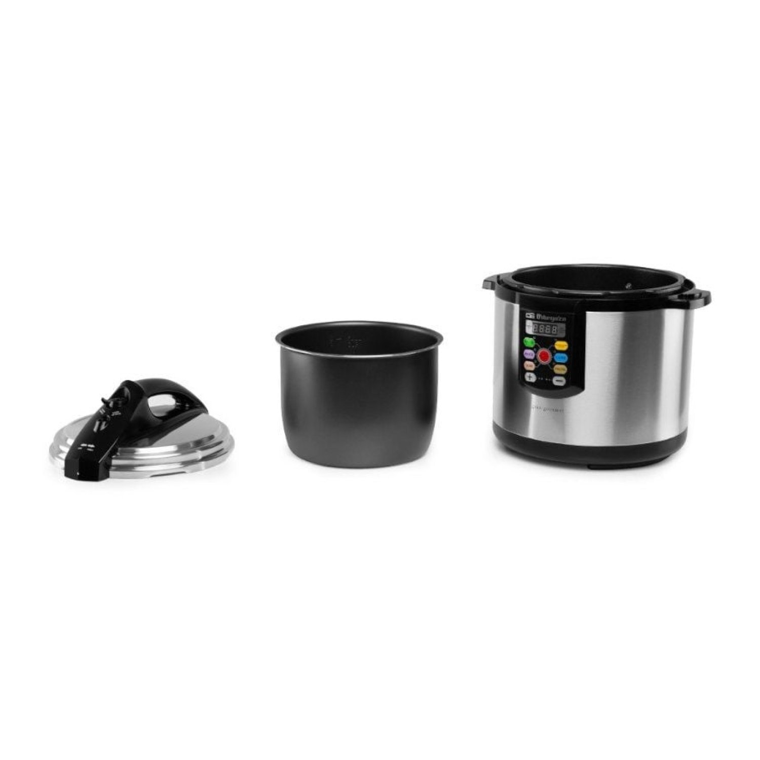Orbegozo HPE 6075 · Olla Eléctrica Programable · 6L · 1000W