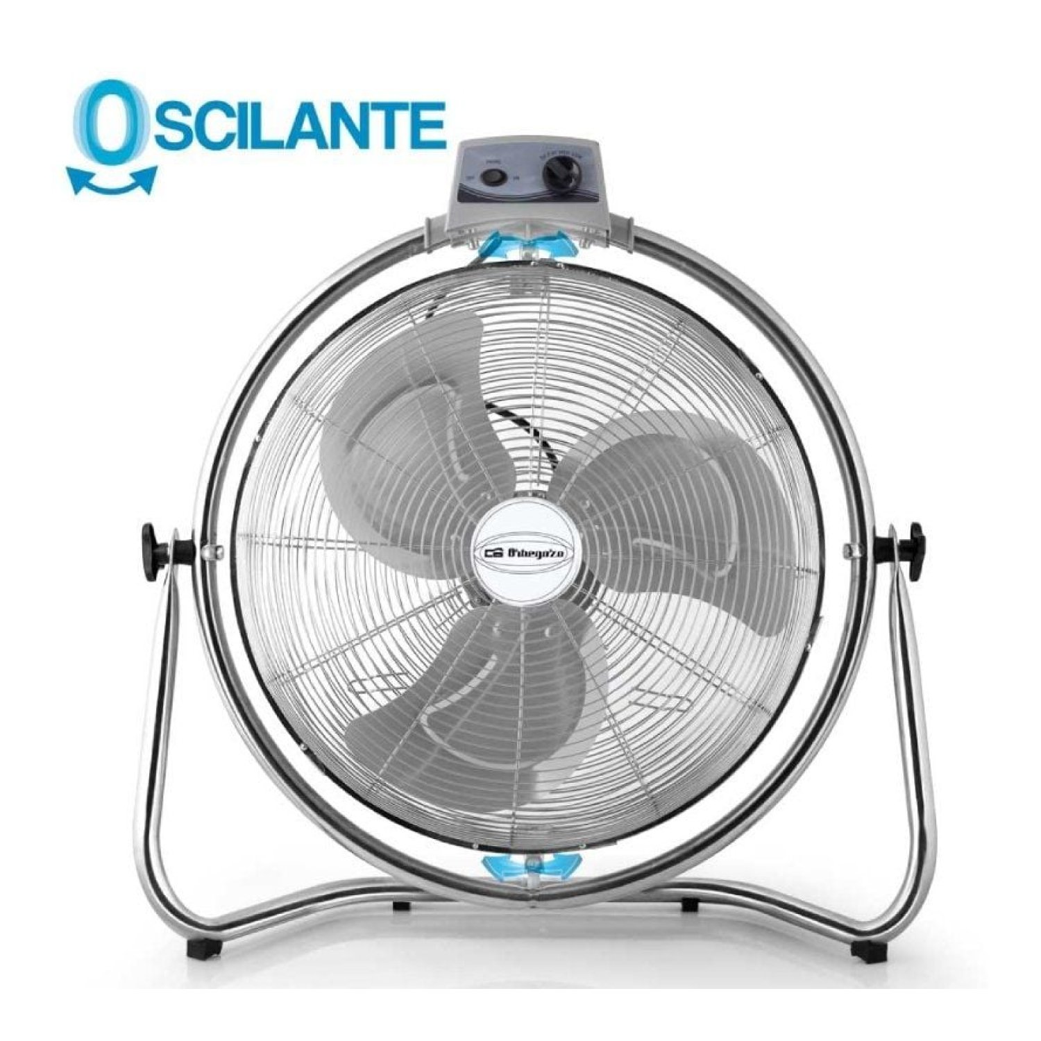 Orbegozo PWO 1952 · Ventilador de Suelo · 50cm · 130W · 3 velocidades