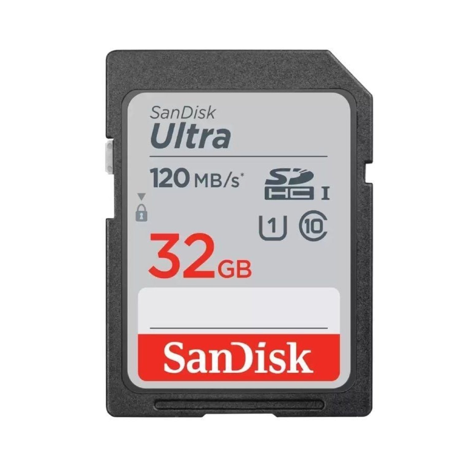 SanDisk Ultra · 32GB · SDHC · UHS-I · Clase 10 · 120MB/s