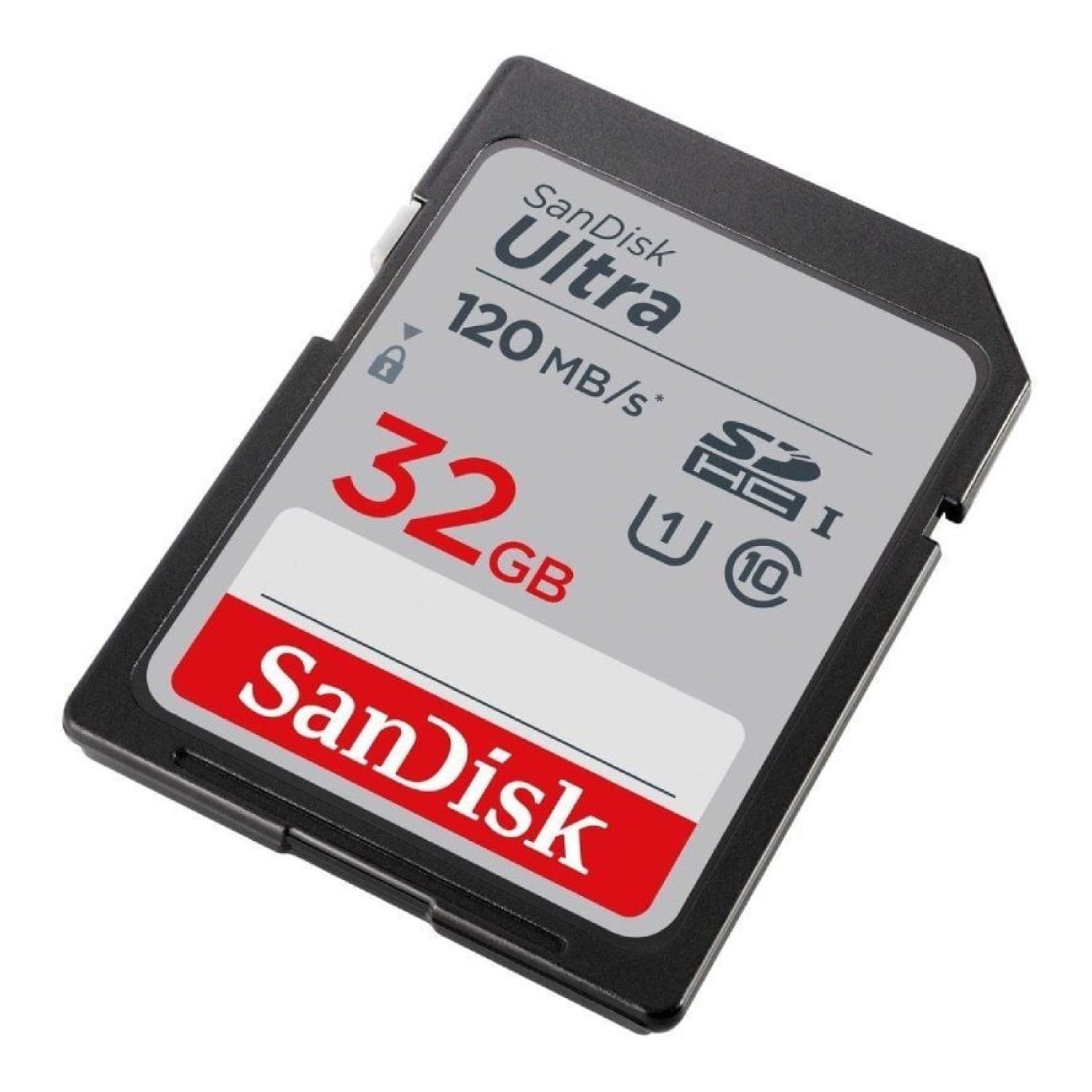 SanDisk Ultra · 32GB · SDHC · UHS-I · Clase 10 · 120MB/s
