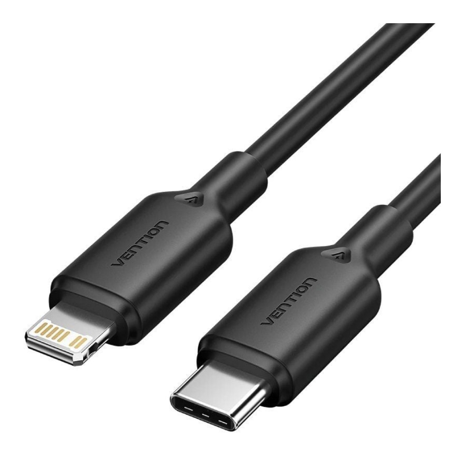Vention Cable USB-C a Lightning · 2m · 27W · 480Mbps · Negro