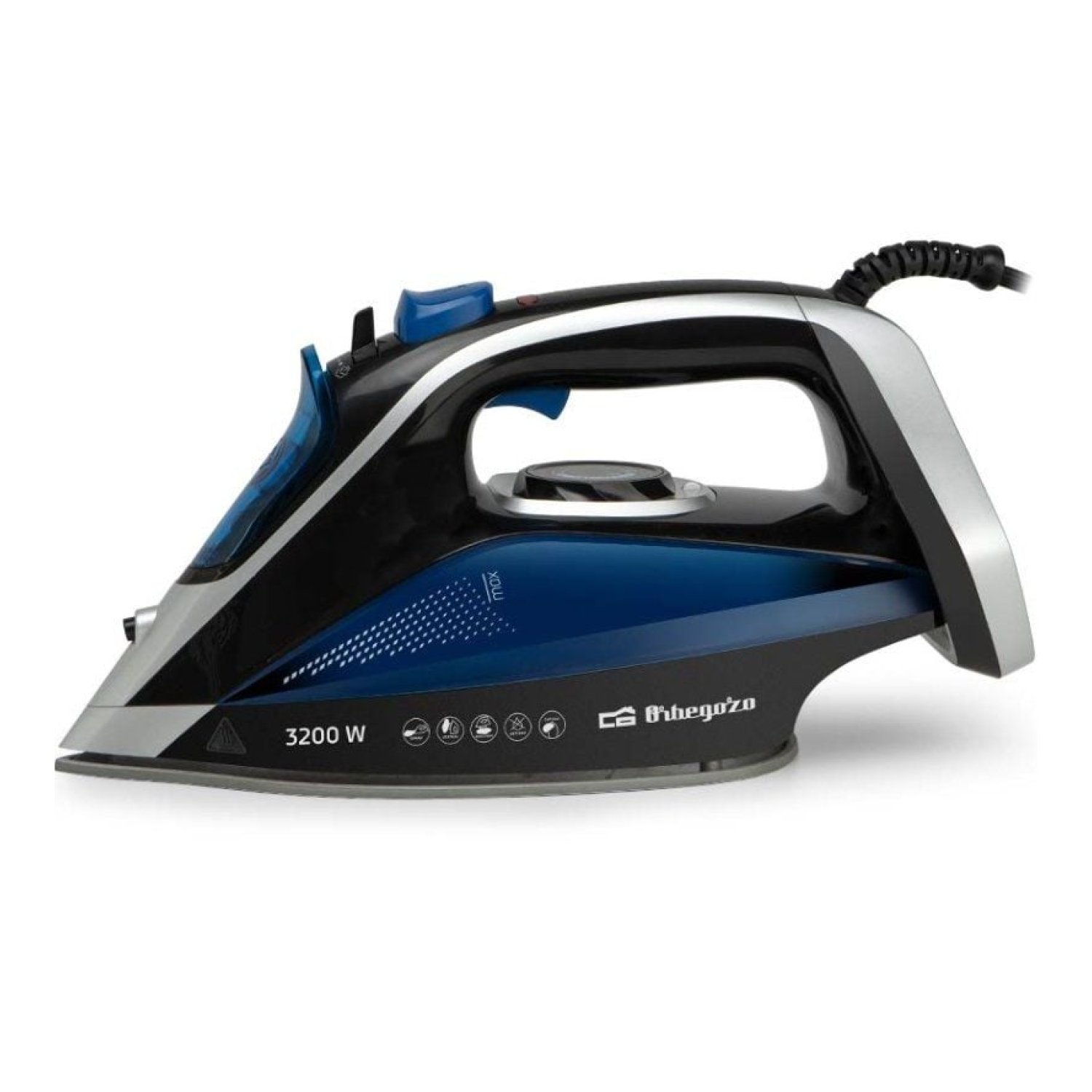 Orbegozo SV 3200 · Plancha Vapor · 3200W · Depósito 380ml