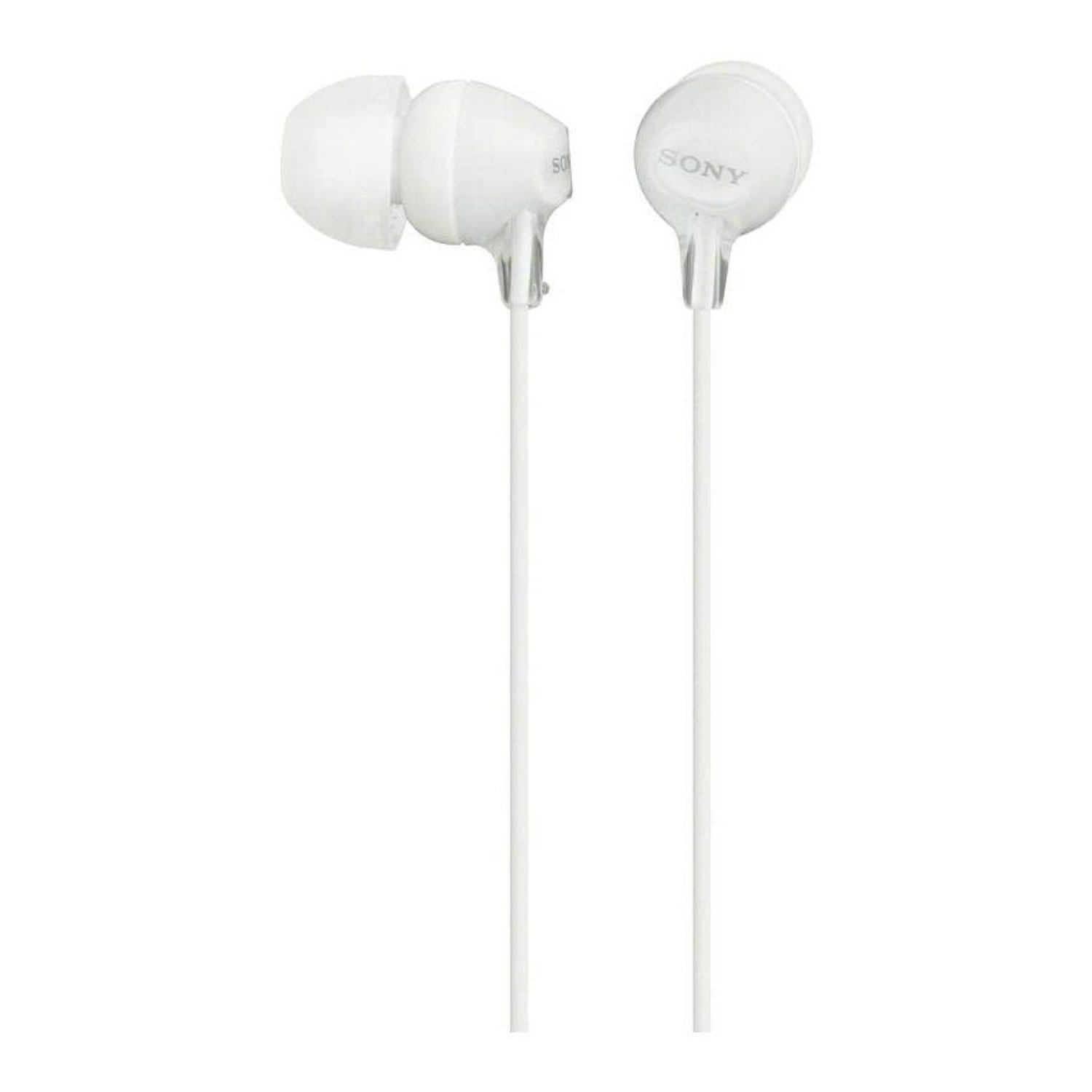 Sony MDR-EX15AP · Auriculares Intrauditivos · Jack 3,5mm · Micrófono · Blancos