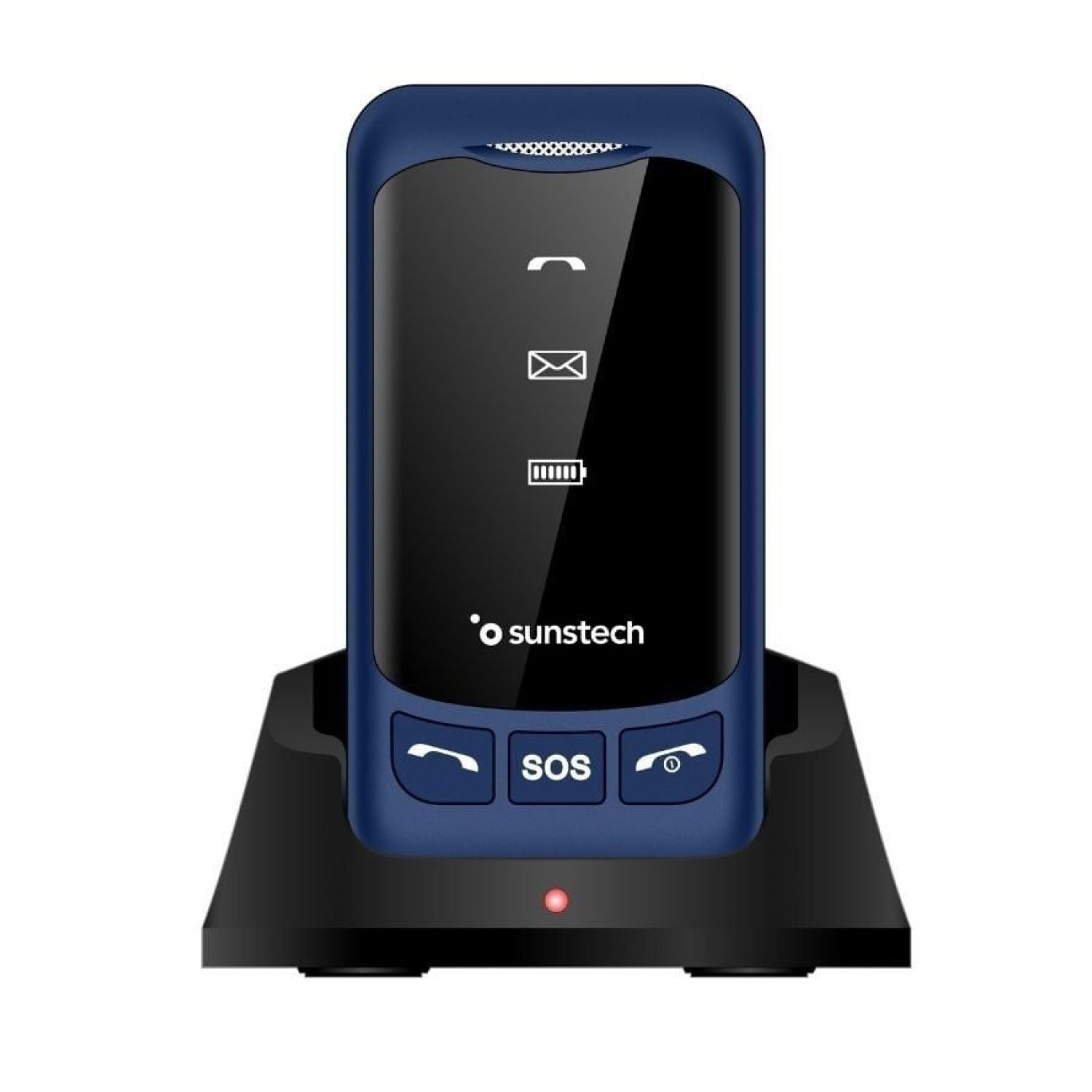 Sunstech CELT25 · Móvil para Mayores · Pantalla 2,4" · Dual SIM · Azul