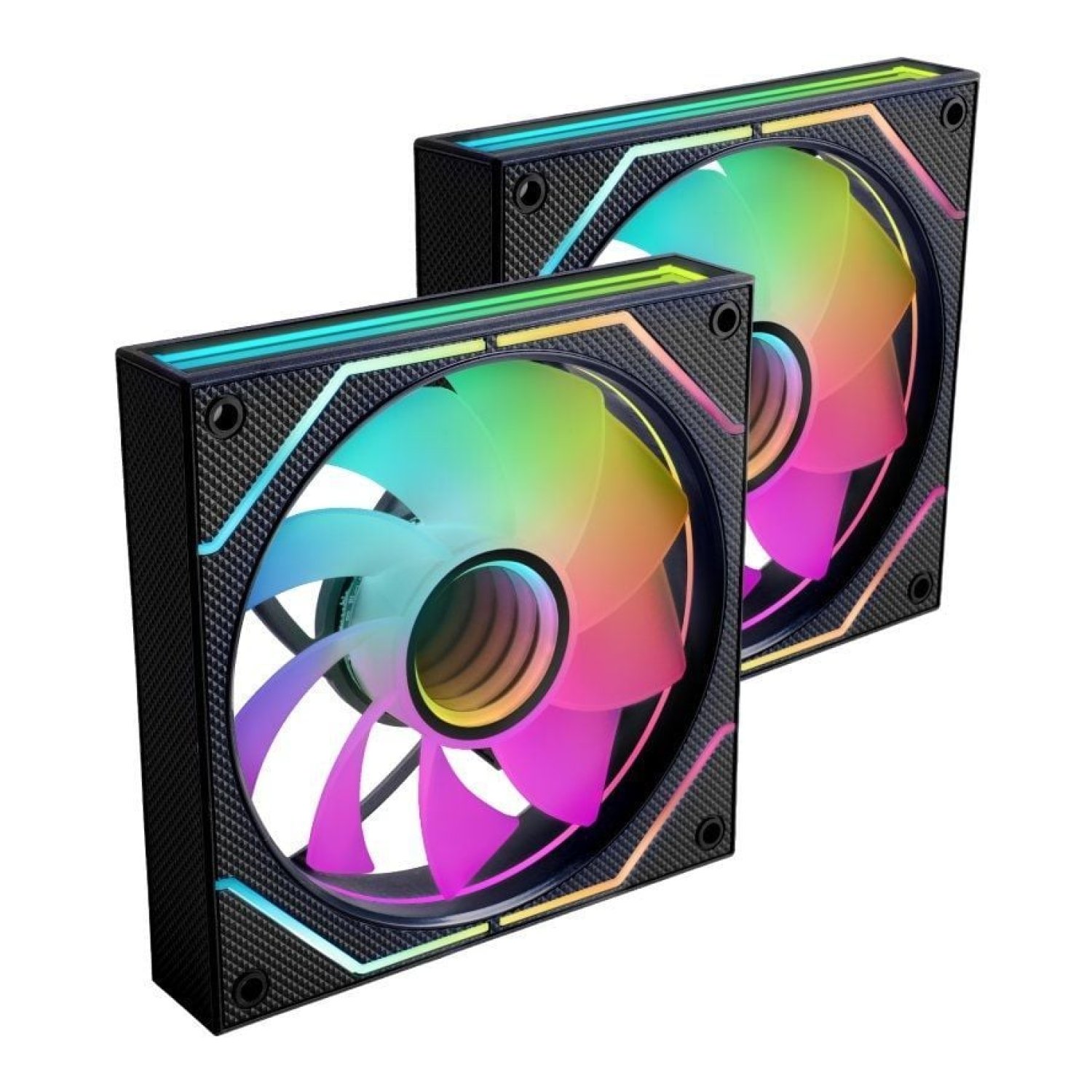 Mars Gaming MF-3DPROX2R · Pack 2 Ventiladores 120mm · ARGB · RGB Sincronizable