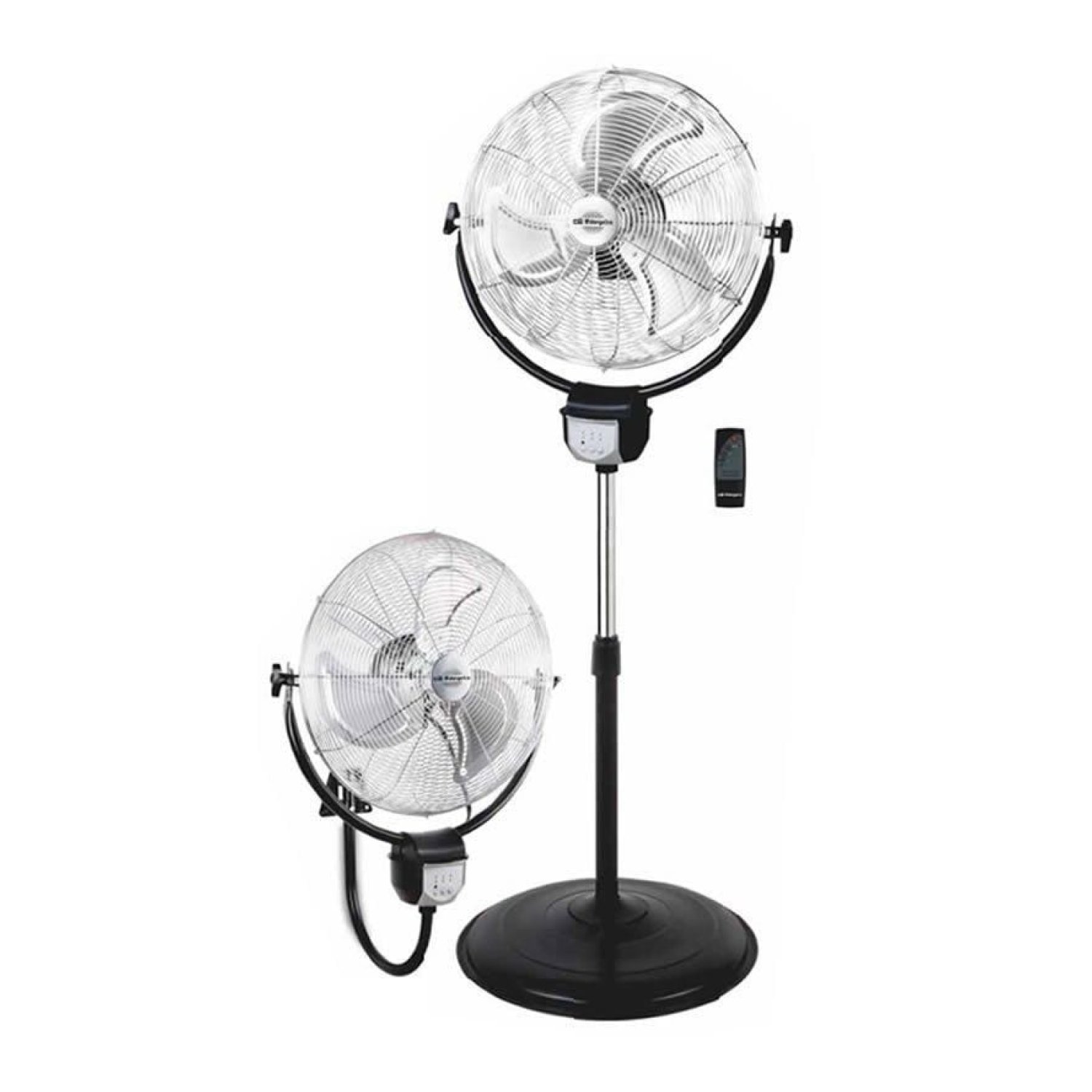Ventilador 2 en 1 Orbegozo PWS 3050/ Pie/ Pared/ 120W/ Aspas 50cm/ 3 velocidades