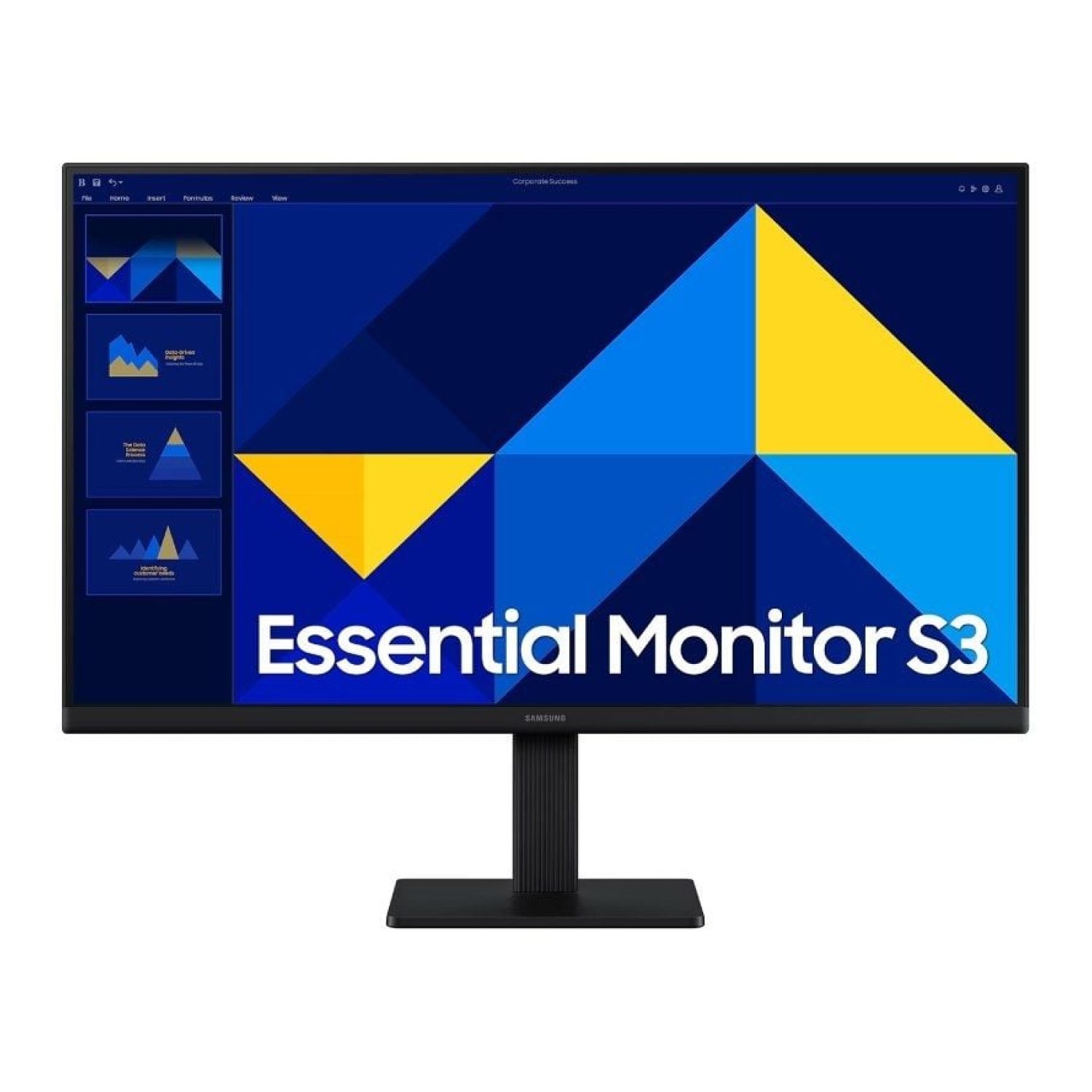 Samsung Essential Monitor S24D300 · 24" · Full HD · Negro