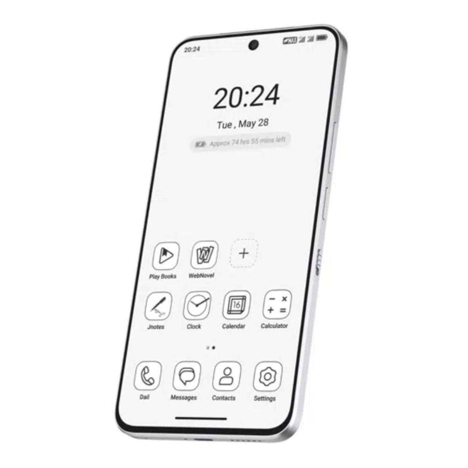 TCL 60 Ultra NXTPAPER · 7,2" · 12GB RAM · 512GB · 5G · Blanco Niebla