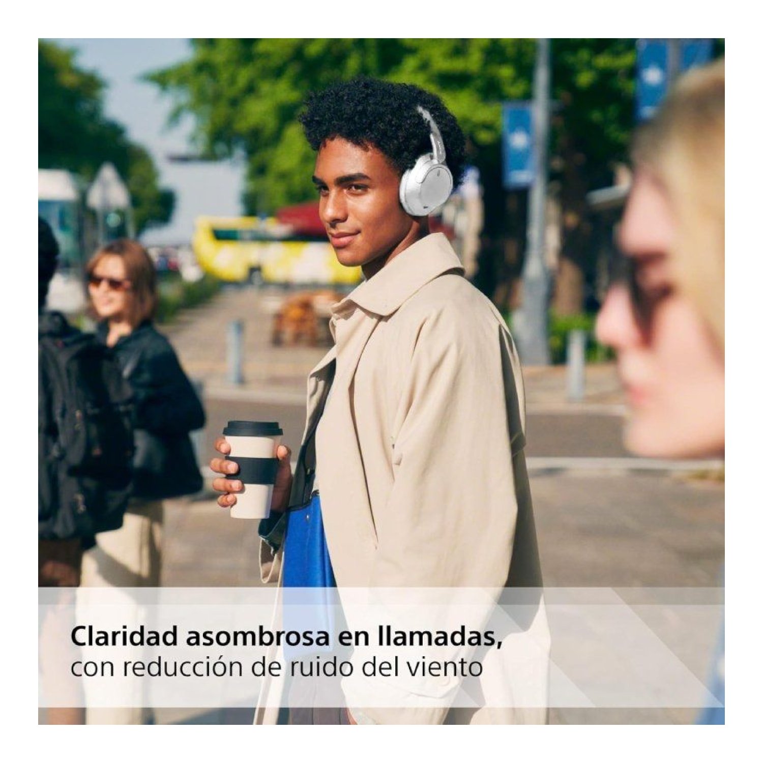 Sony WH-CH720N · Auriculares Inalámbricos · Bluetooth · Micrófono · Azules