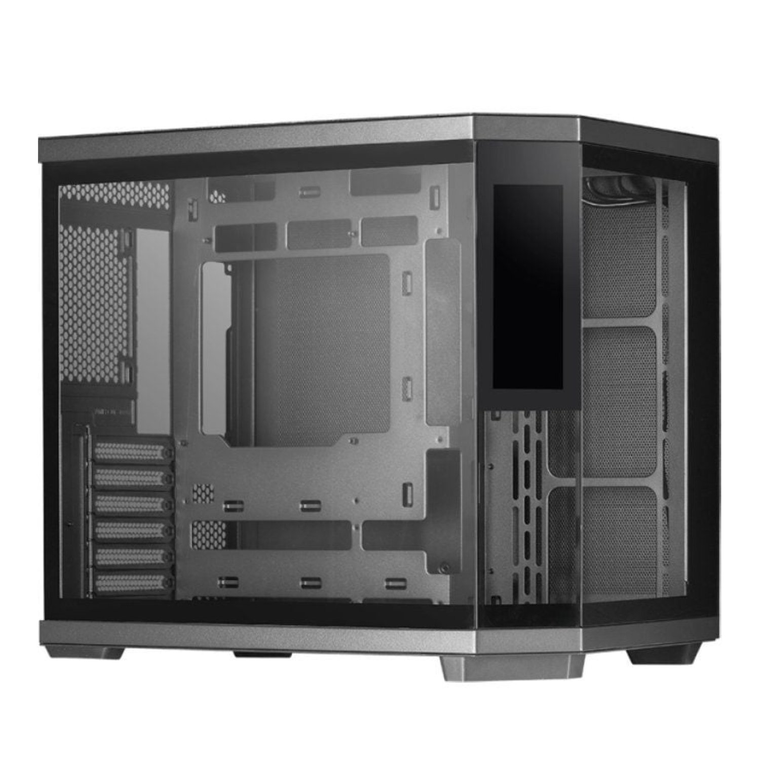 Mars Gaming MC-3T Core · Caja Semitorre Gaming ATX · Panel LCD Frontal