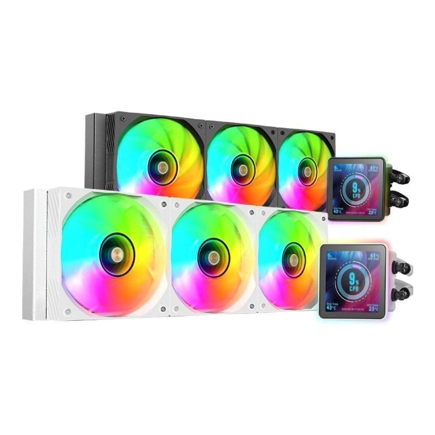 Mars Gaming ML-Vision Pro 360 · Refrigeración Líquida · 360mm · Blanco
