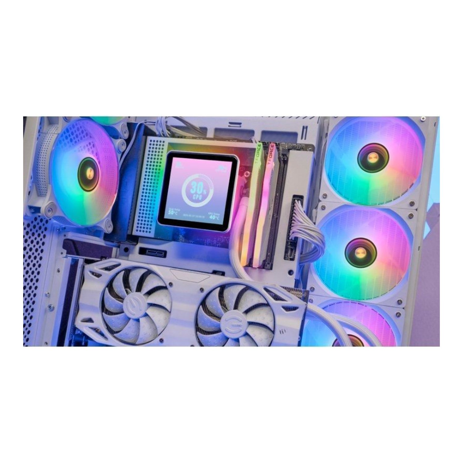 Mars Gaming ML-Vision Pro 360 · Refrigeración Líquida · 360mm · Blanco