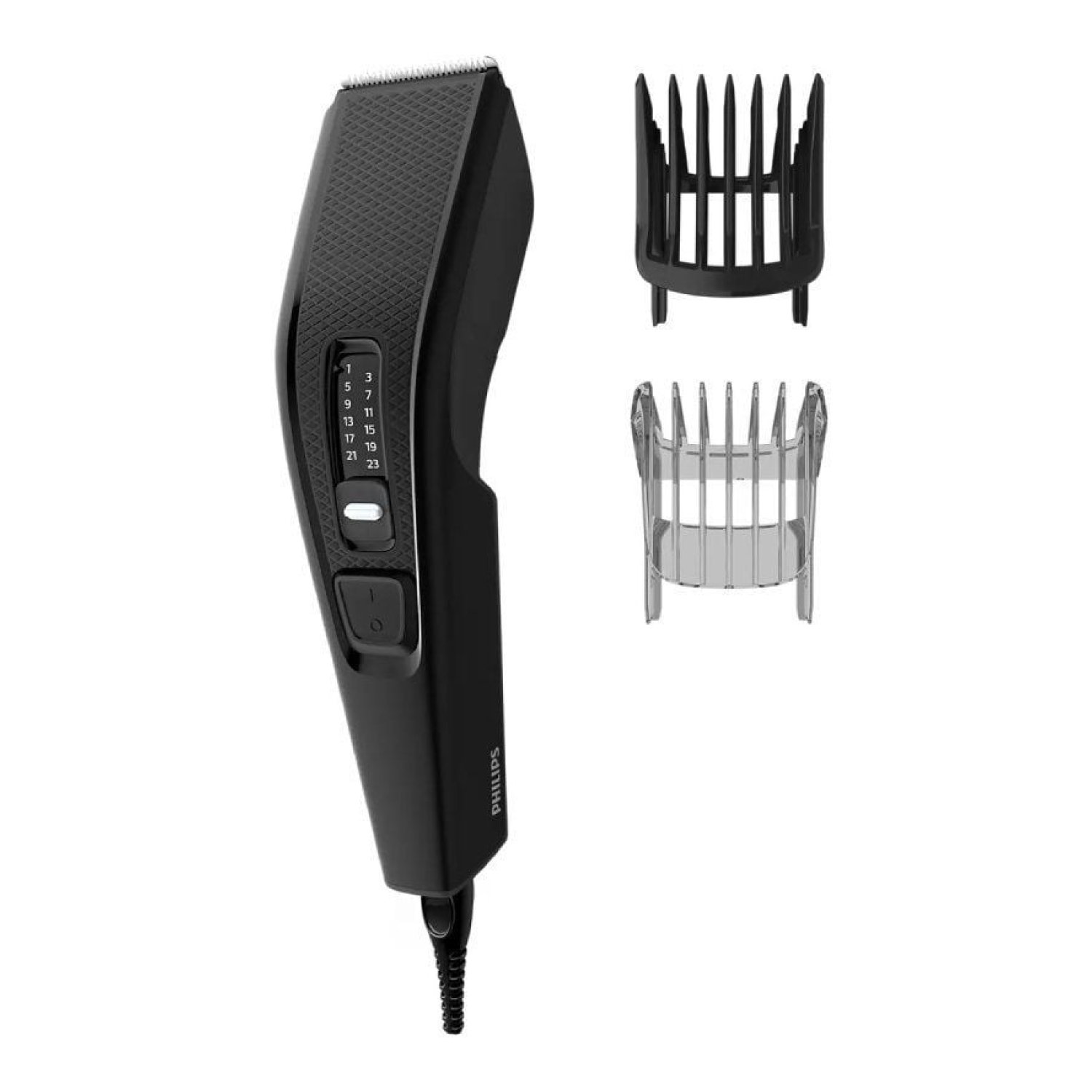 Philips Hairclipper Series 3000 · Cortapelos con Cable · 2 Accesorios