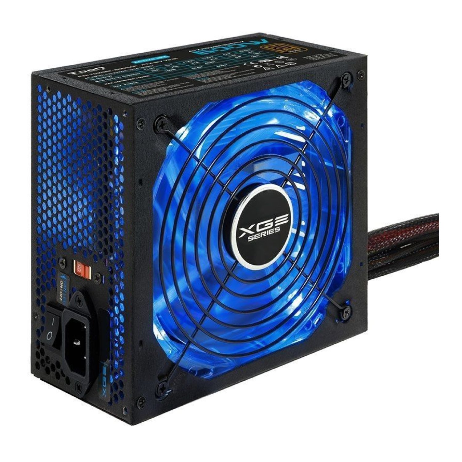 TooQ TQXGEII · Fuente 800W · 80 Plus Bronze · Ventilador 14cm