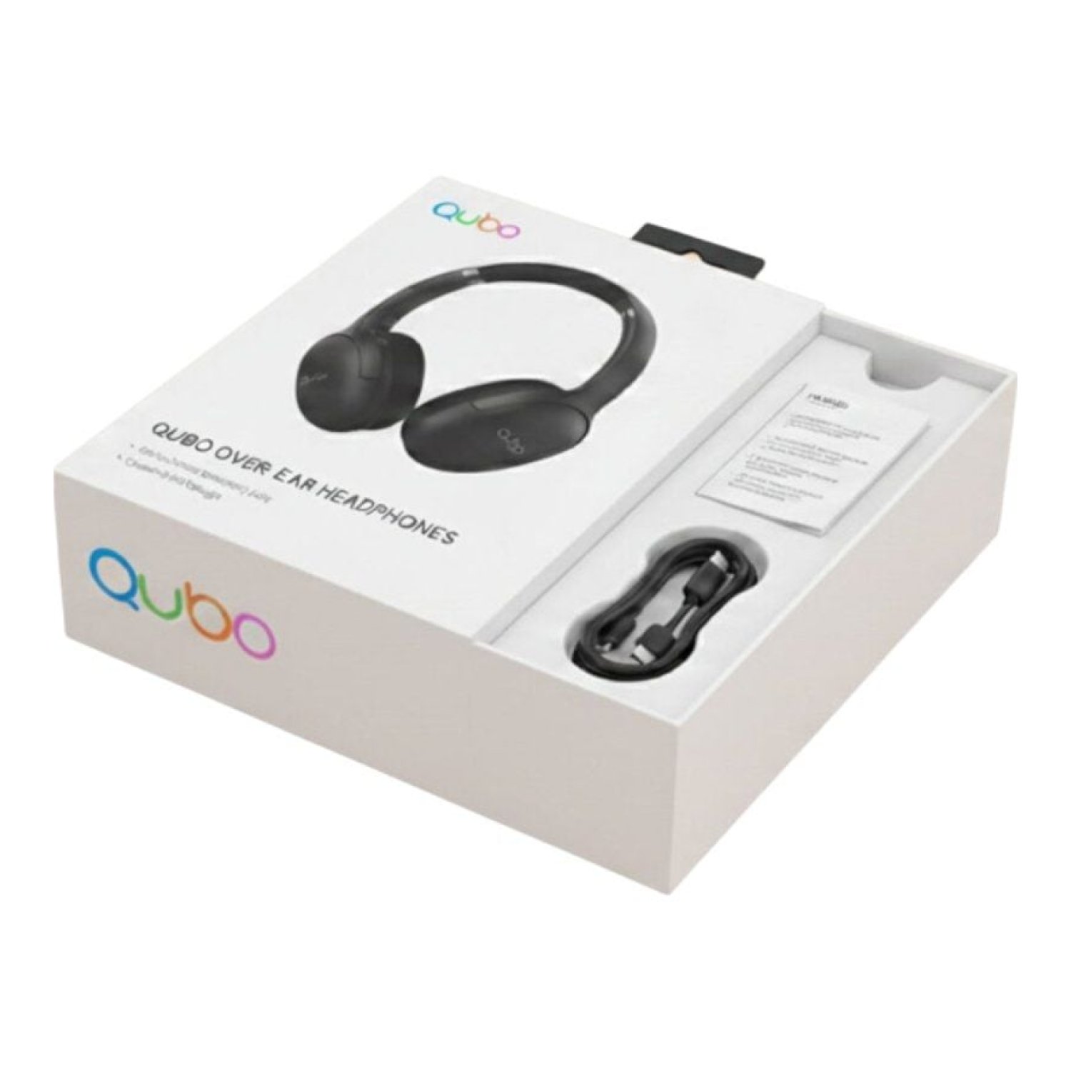 Qubo HD-400 · Auriculares Inalámbricos · Bluetooth · Micrófono · Negros