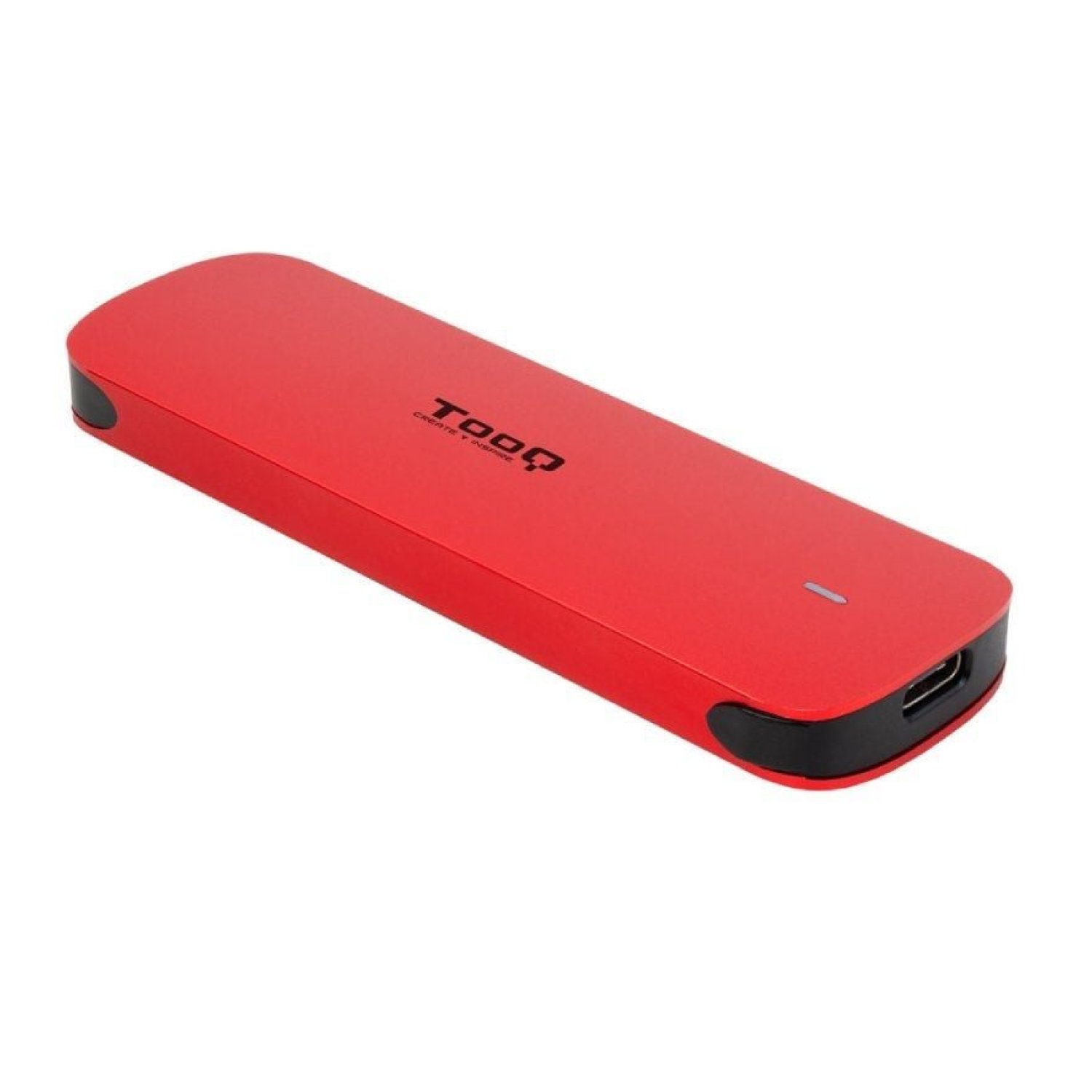 TooQ Caja Externa · Disco SSD M.2 NVMe · USB 3.1 Gen2 · Sin tornillos