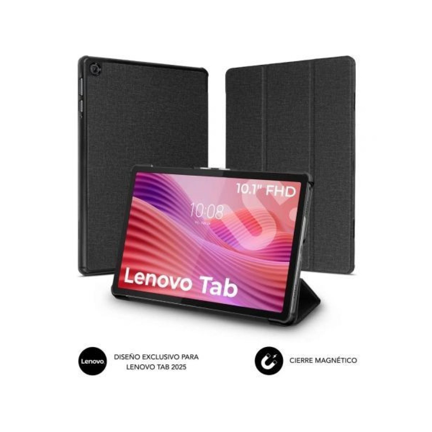 Subblim Shock Case · Lenovo Tab 2025 · 10,1" · Negra