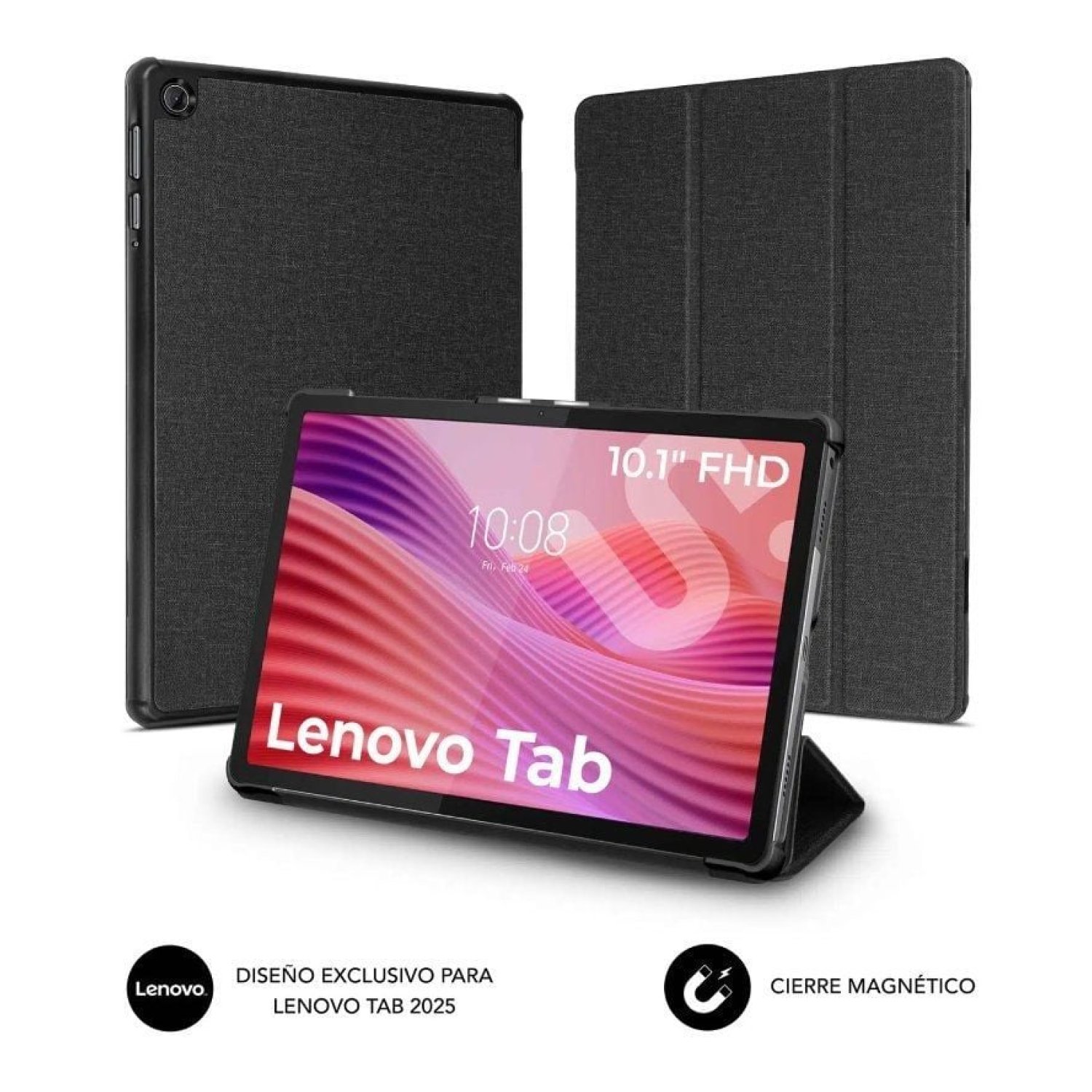 Subblim Shock Case · Lenovo Tab 2025 · 10,1" · Negra