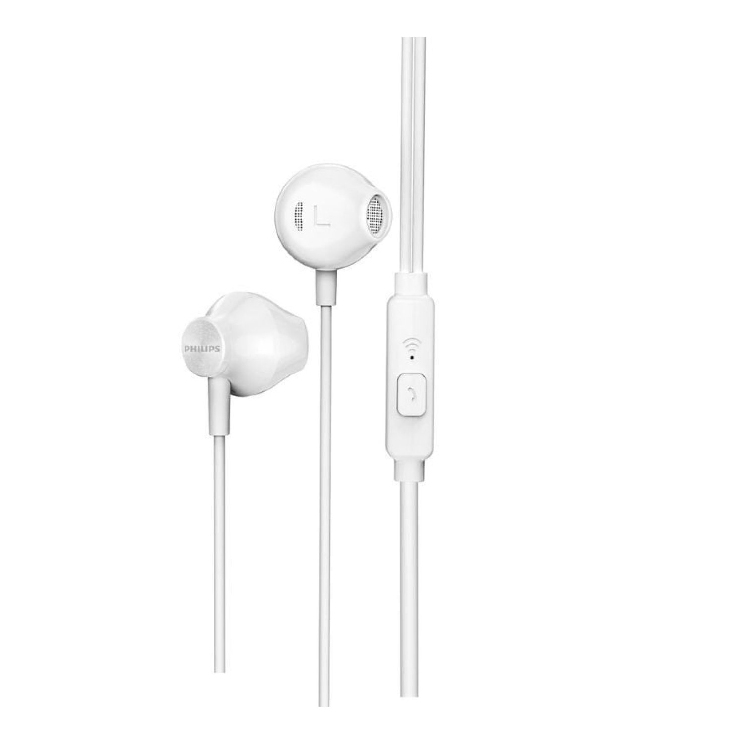 Philips TAU E101 · Auriculares Intrauditivos · Micrófono · Jack 3,5mm · Blancos