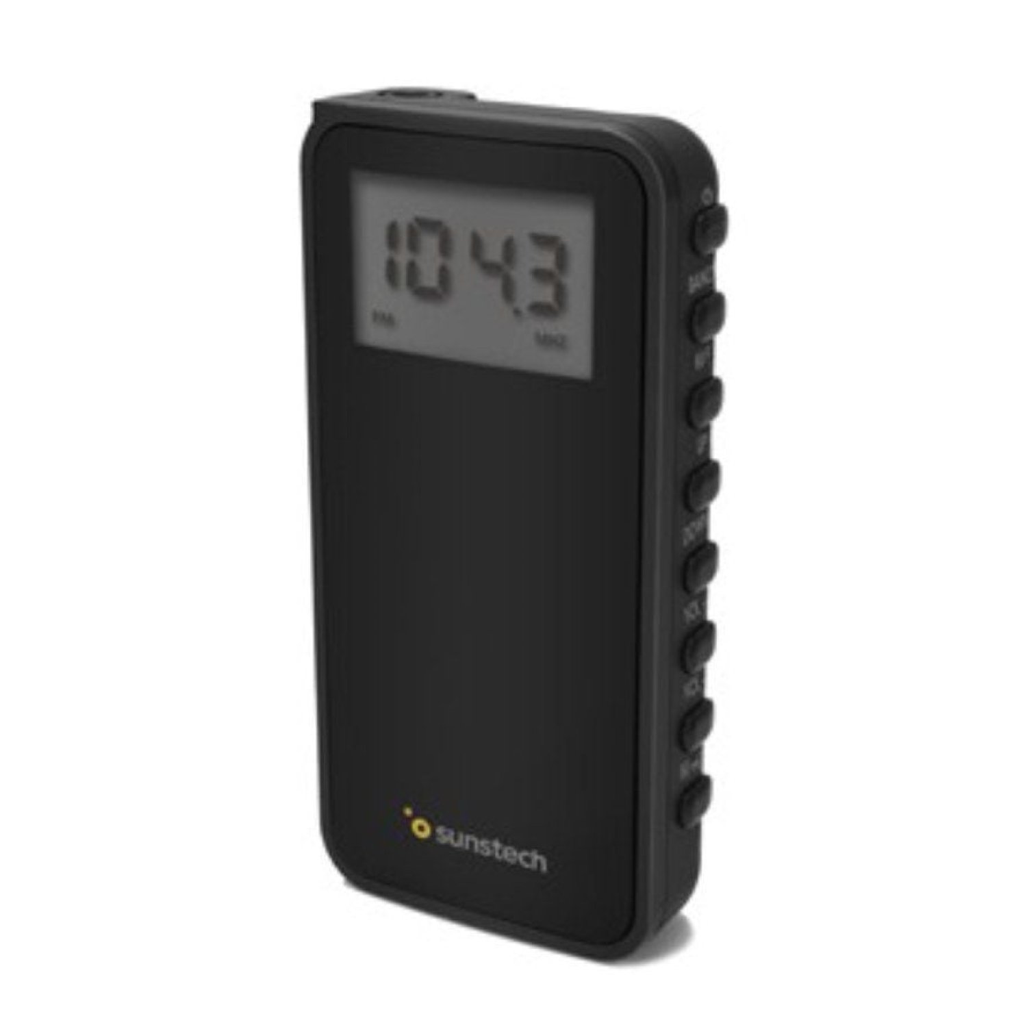 Sunstech RPD23 · Radio Portátil · Negro · CD/FM