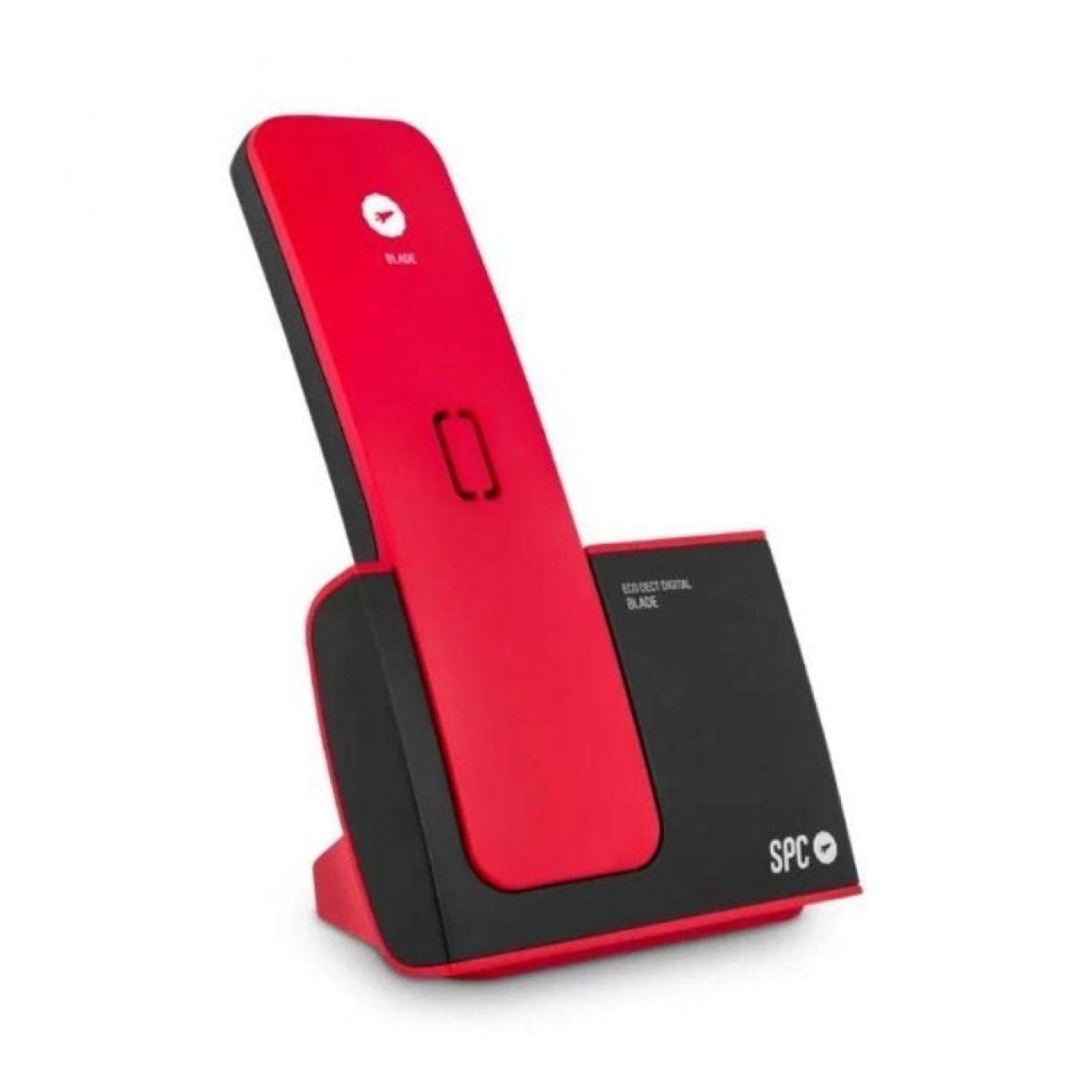 SPC Blade 7290RC1 · Teléfono Inalámbrico · Rojo y Negro