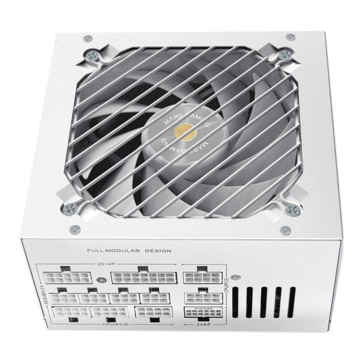 Mars Gaming MPB1000PSI · 1000W · ATX 3.1 · PCIe 5.0 · 80 Plus Gold · Blanca