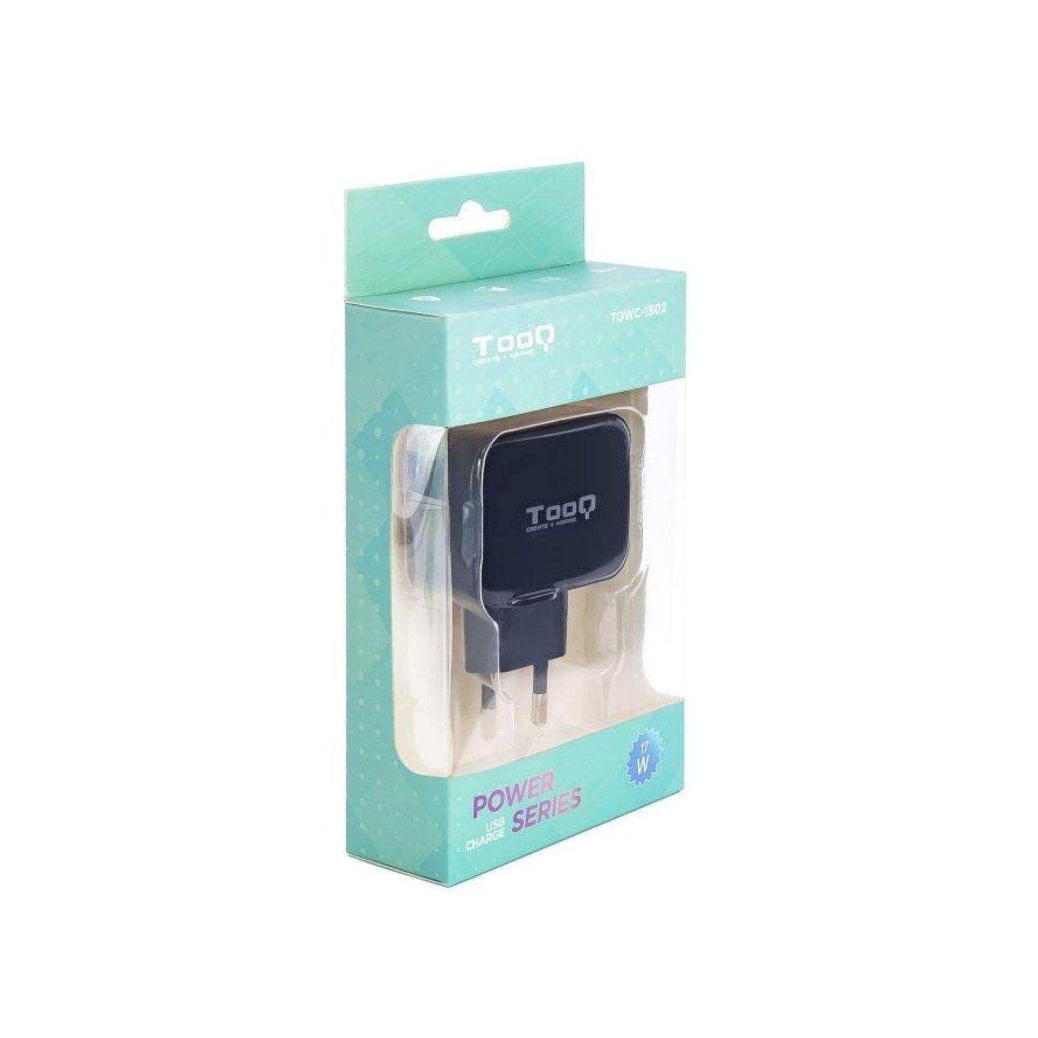 TooQ Cargador de Pared · 2x USB · 17W