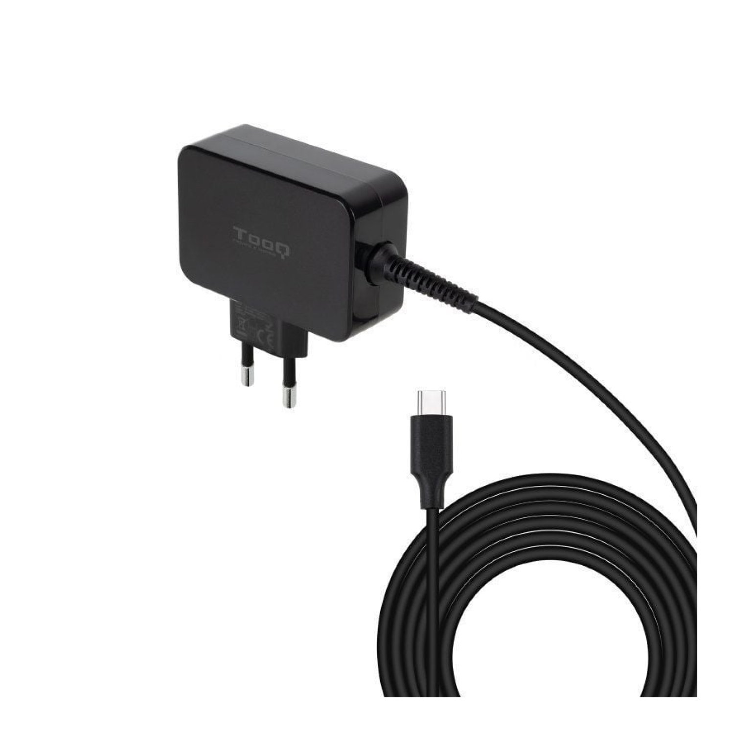 TooQ Cargador GaN USB-C · 65W · PD · 5-20V · Automático