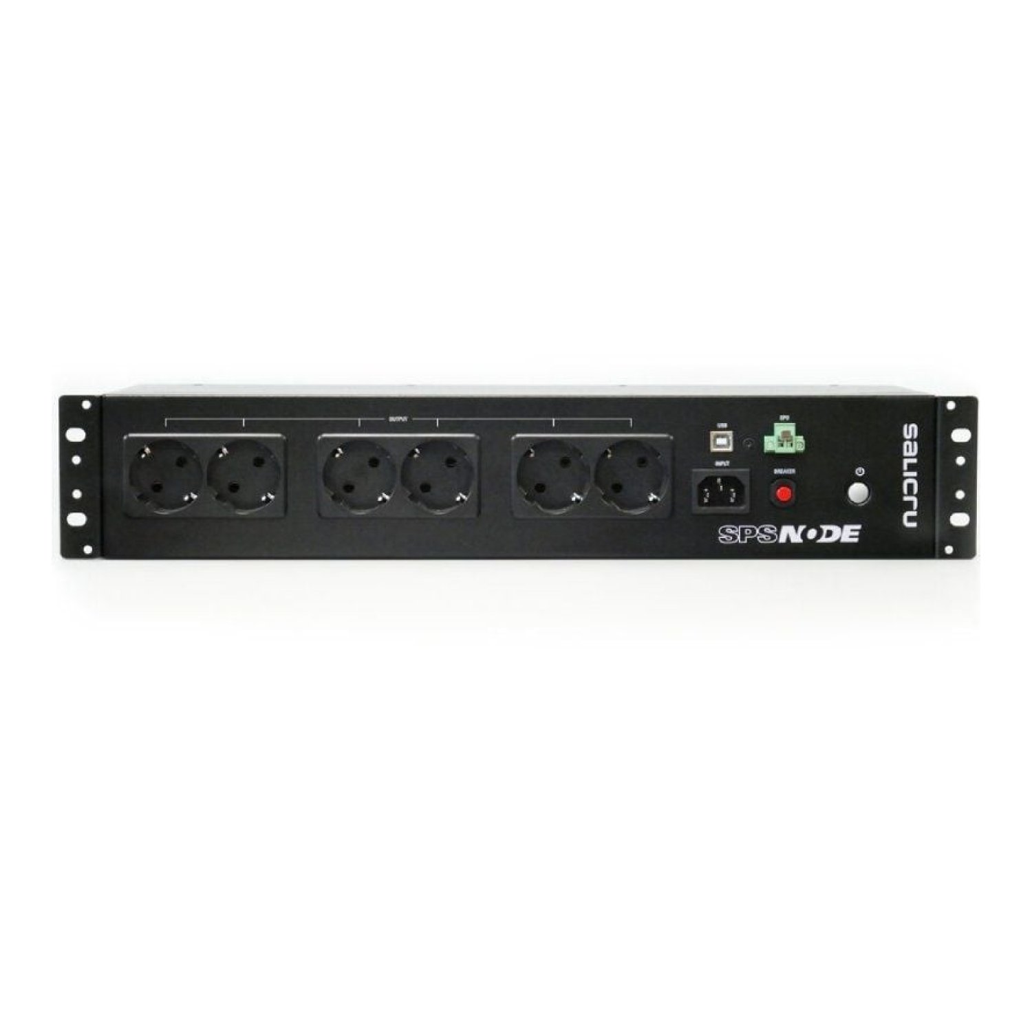Salicru SPS 900 Node · SAI Offline · 900VA · 8 Salidas · Rack 2U