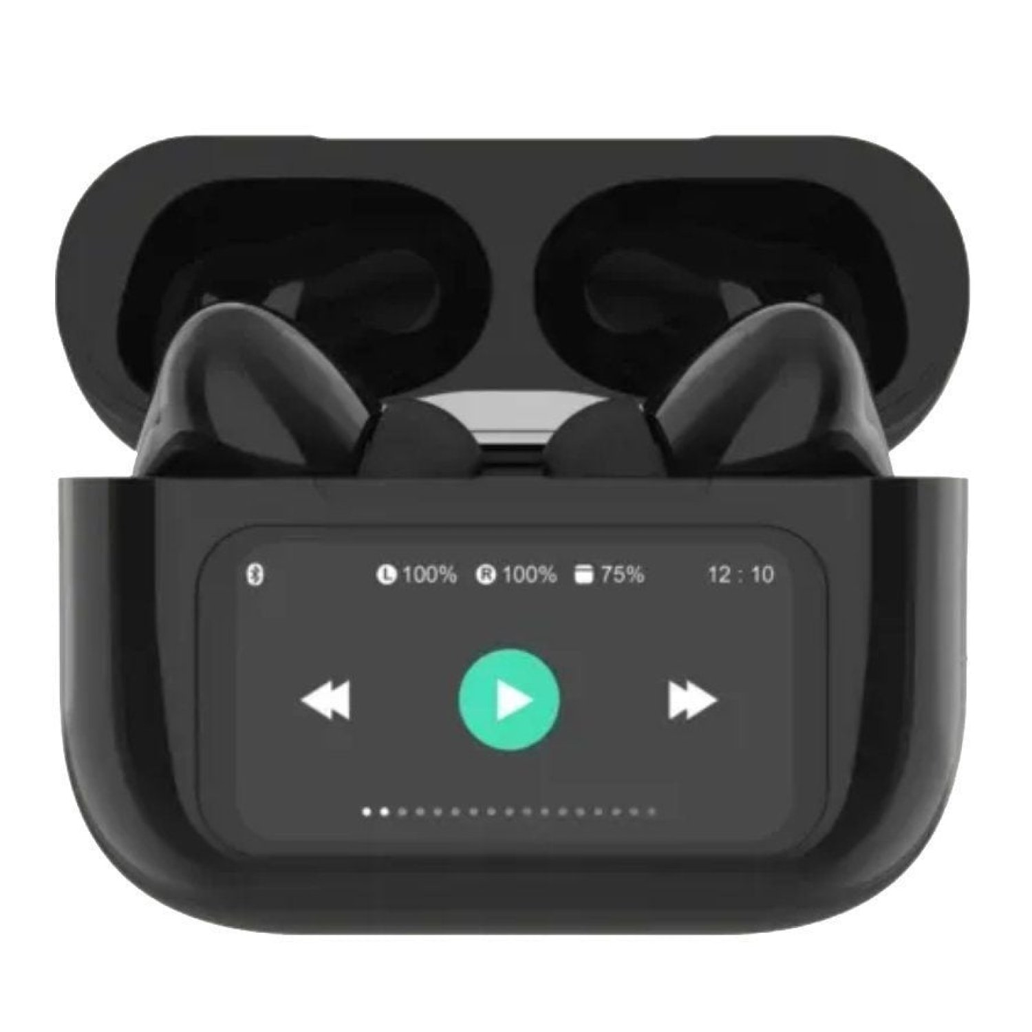 Qubo TWS-400BK · Auriculares Bluetooth · Estuche de Carga · 4h Autonomía · Negros
