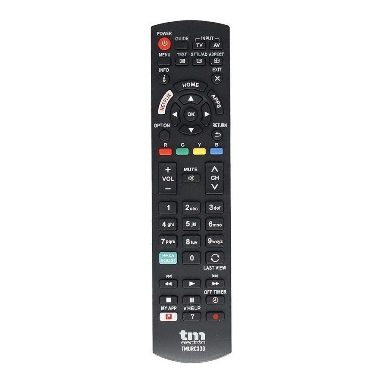 TM Electron · Mando Universal · Compatible Panasonic TV
