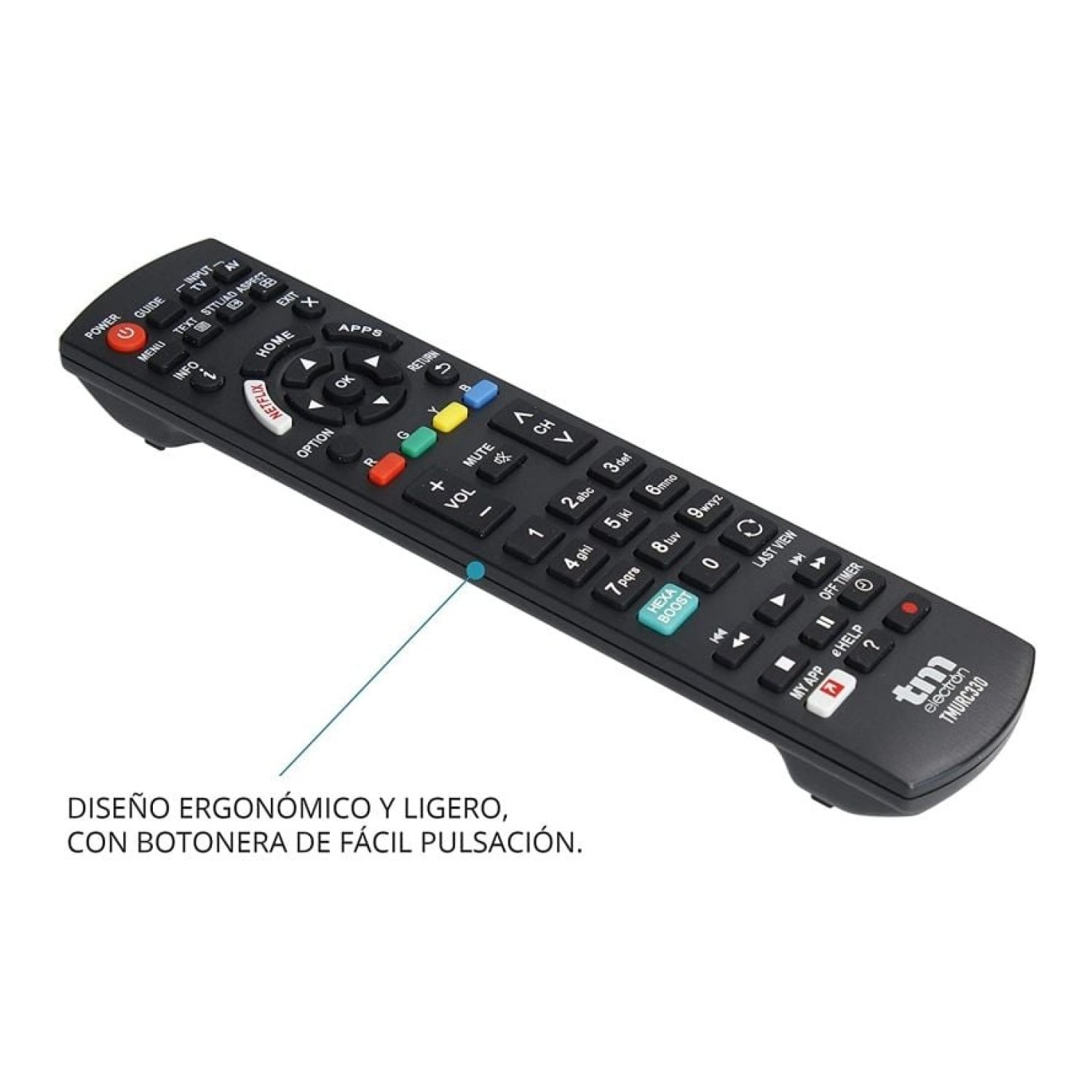 TM Electron · Mando Universal · Compatible Panasonic TV