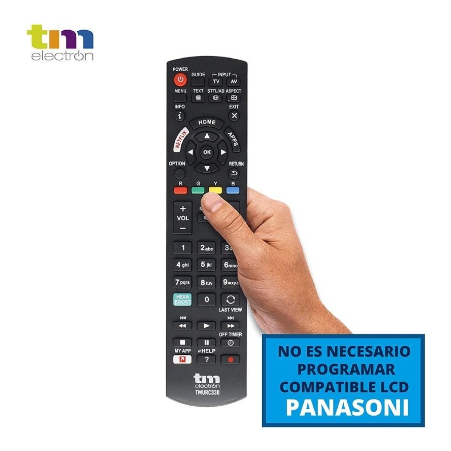 TM Electron · Mando Universal · Compatible Panasonic TV