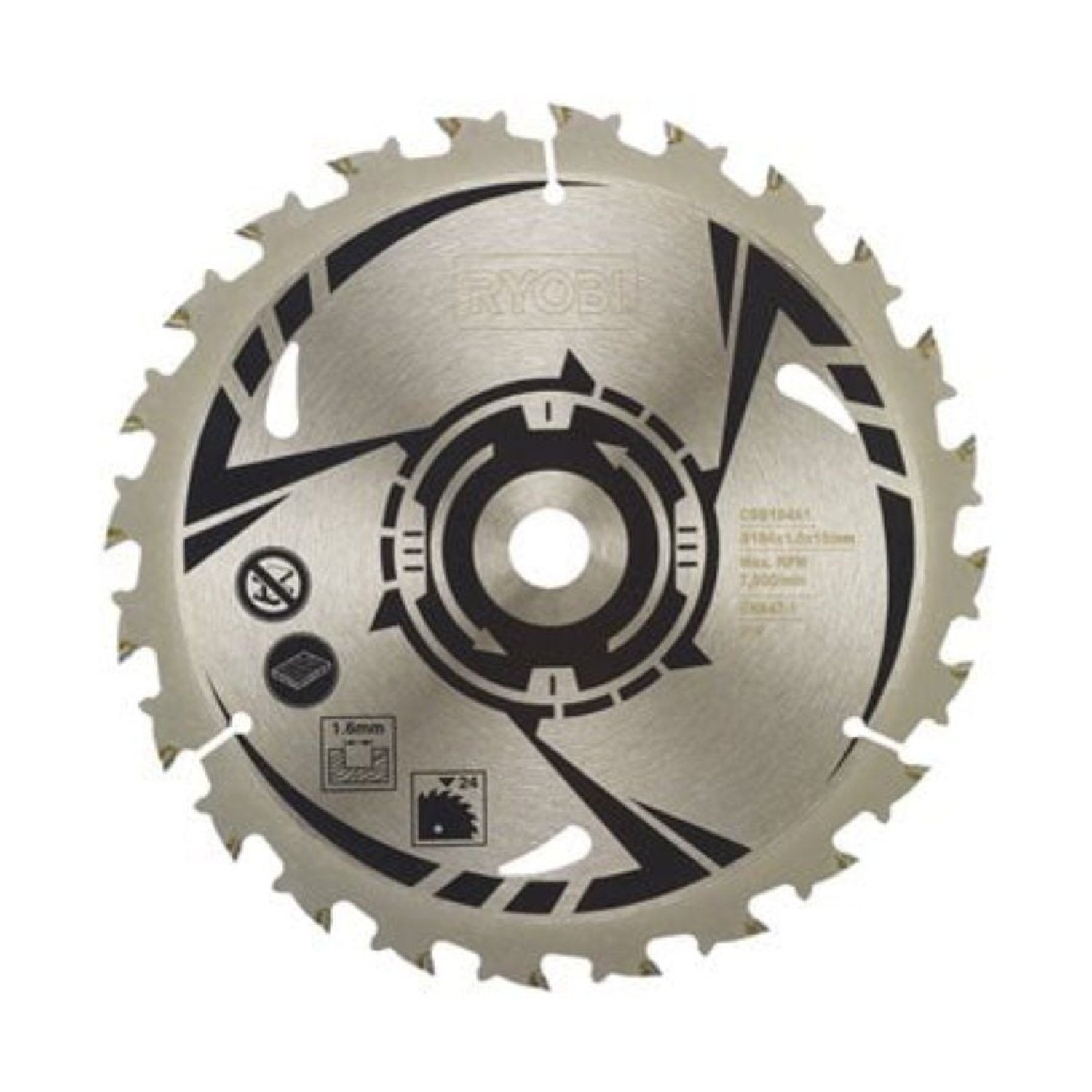 Ryobi CSB184A · Hoja Sierra Sable · 184mm · Compatible R18CS7-0 ONE+
