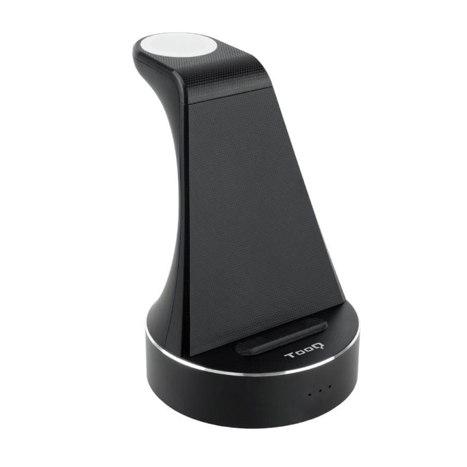 Tooq TQCD02W · Base de Carga Inalámbrica · Apple Watch + iPhone + Smartphone