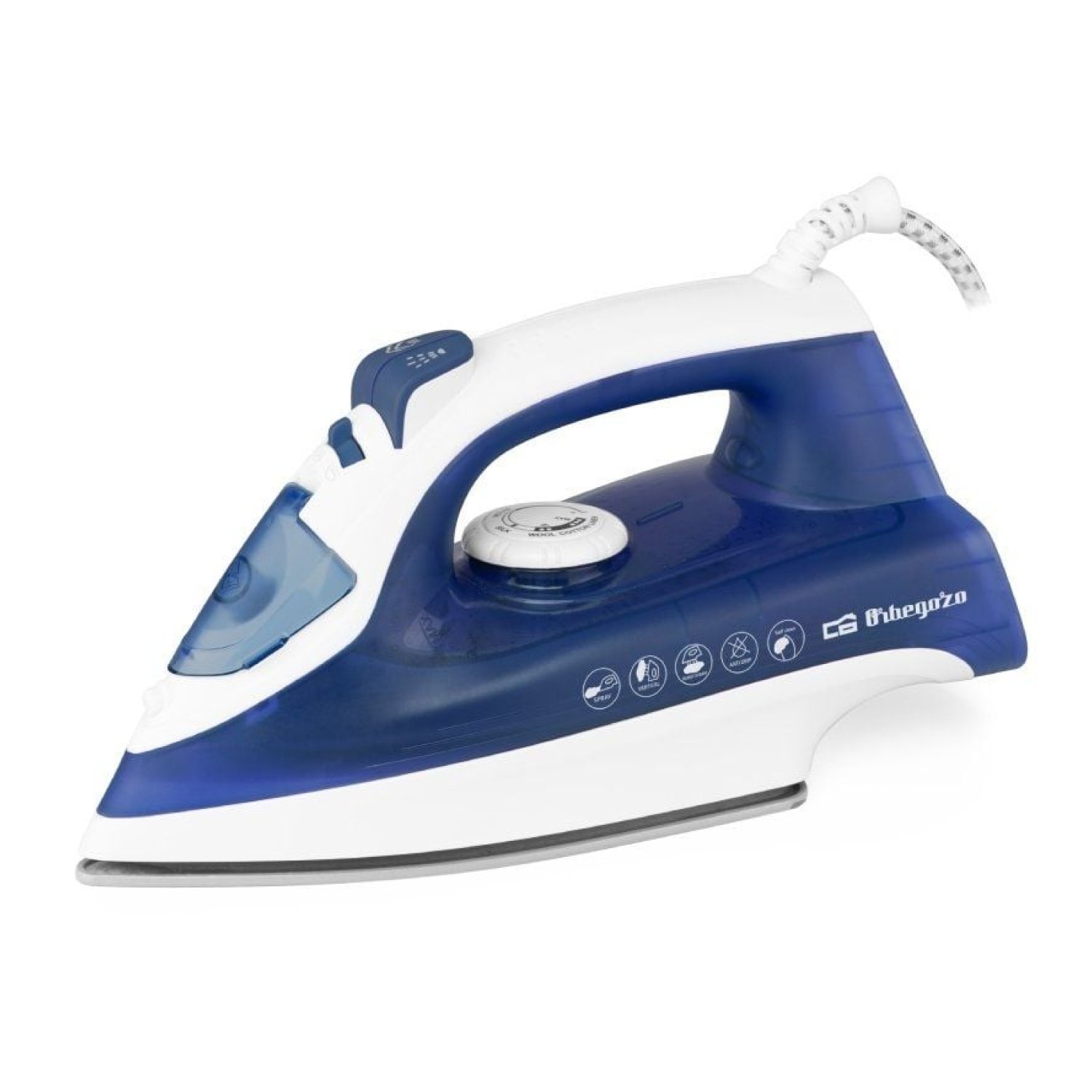 Orbegozo SV 2250 · Plancha Vapor · 2200W · Depósito 280ml