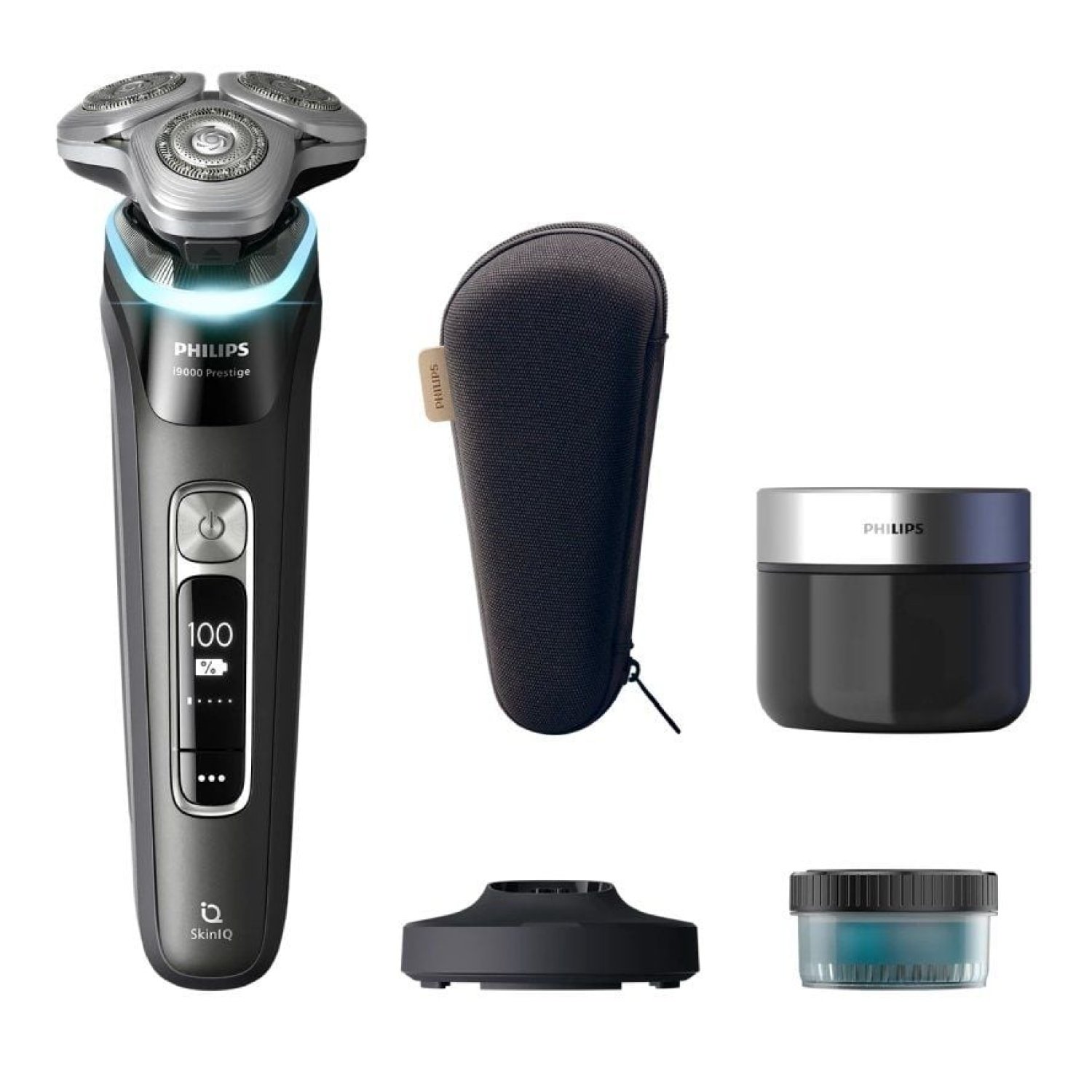Philips Shaver Series i9000 Prestige XP9200/30 · Wet & Dry · Batería · 4 Accesorios