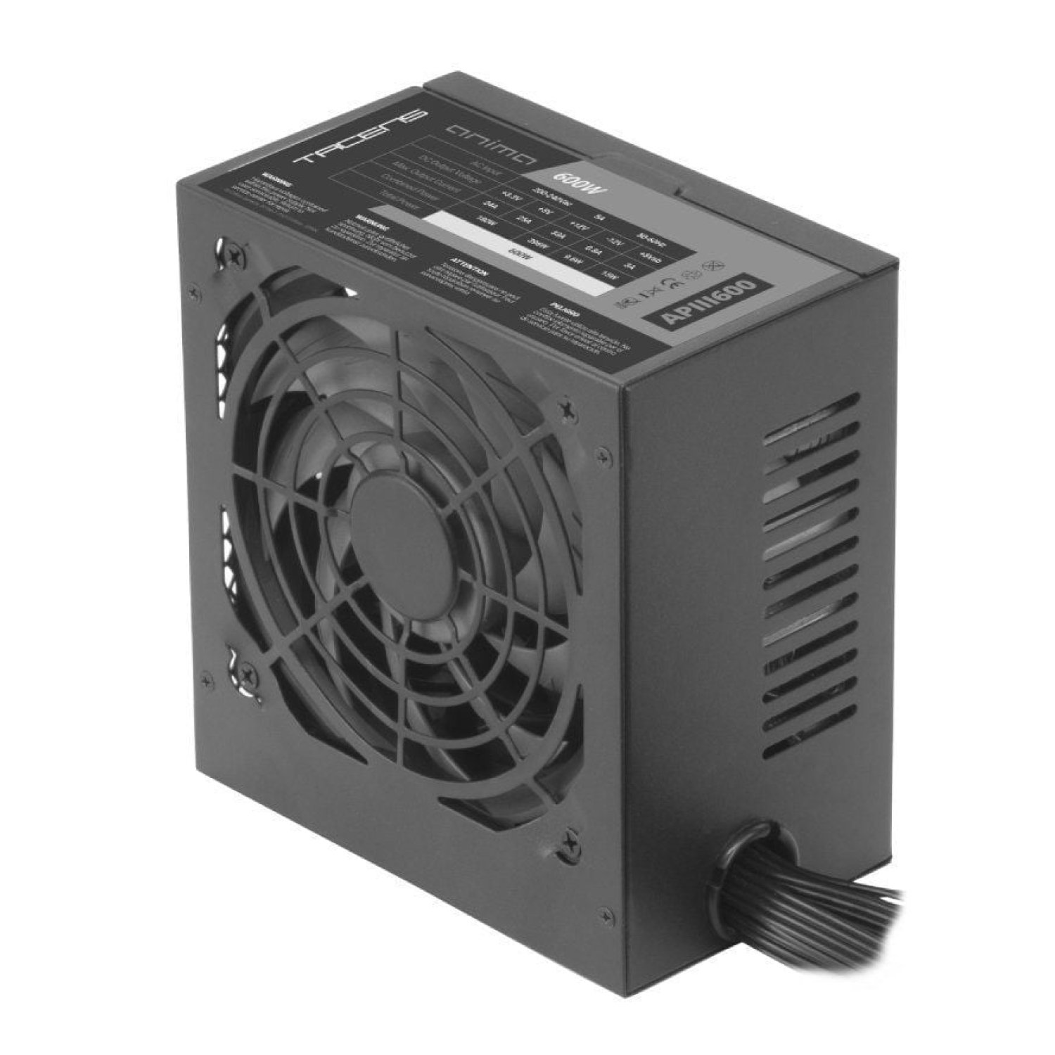 Anima APIII600 · Fuente 600W · Ventilador 12cm