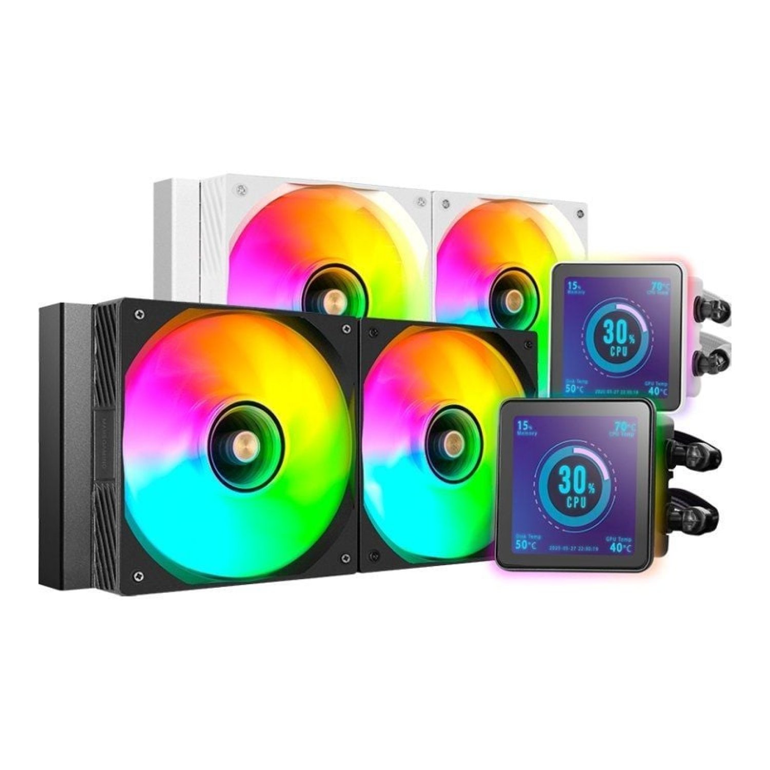 Mars Gaming ML-VISIONPRO240 · Refrigeración Líquida · 240mm · Negro