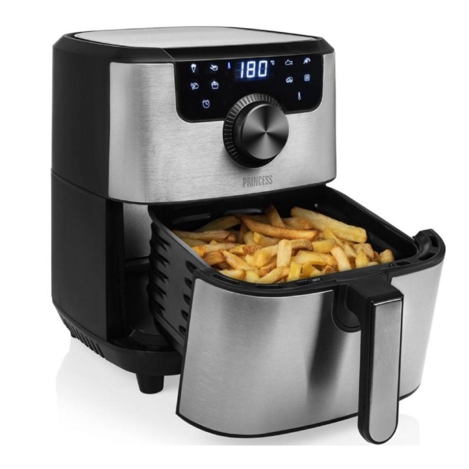 Freidora por Aire Airfryer / Sin Aceite Princess Digital 182033/ 1500W/ Capacidad 4,5L
