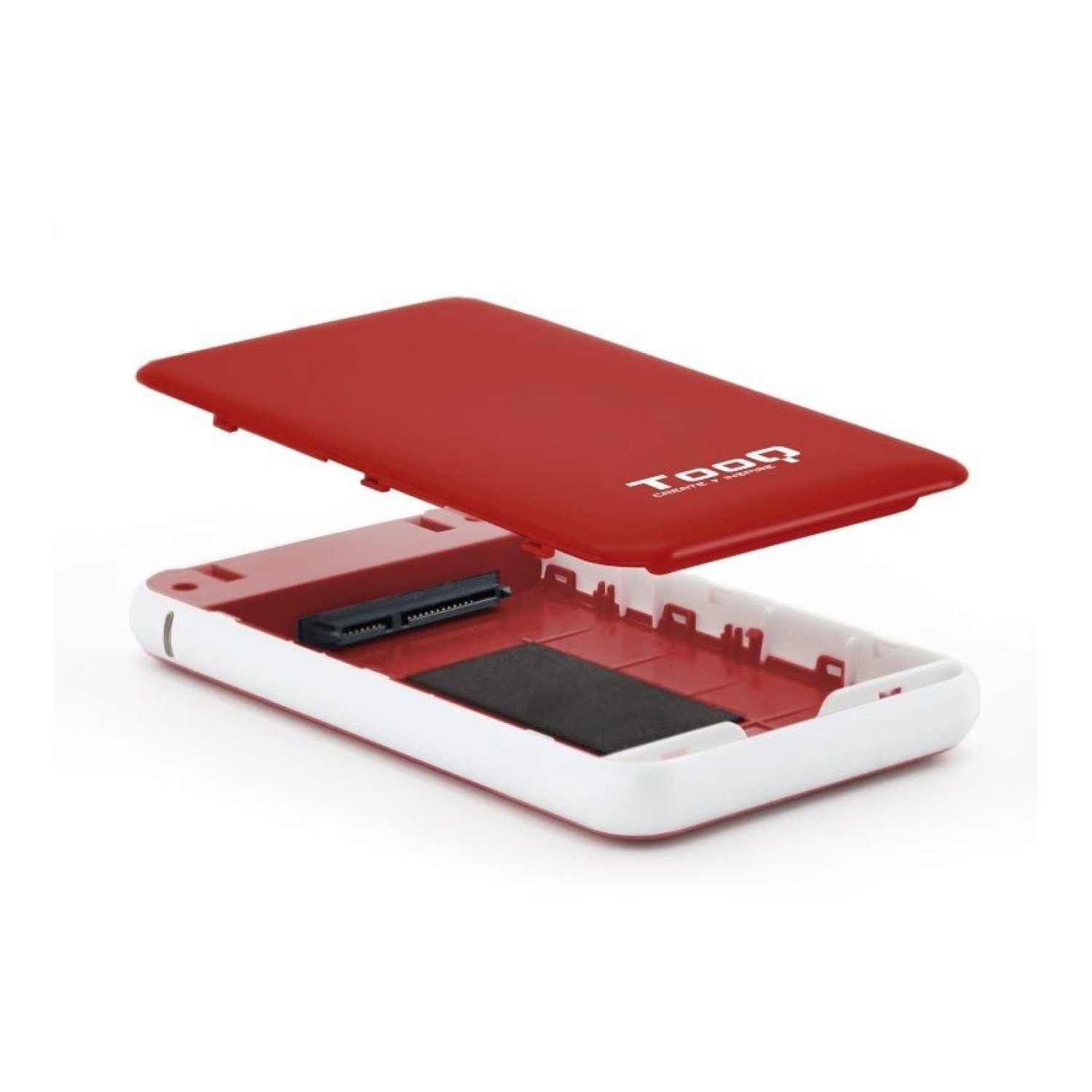 TooQ Caja Externa 2,5" · USB 3.1 · Sin tornillos